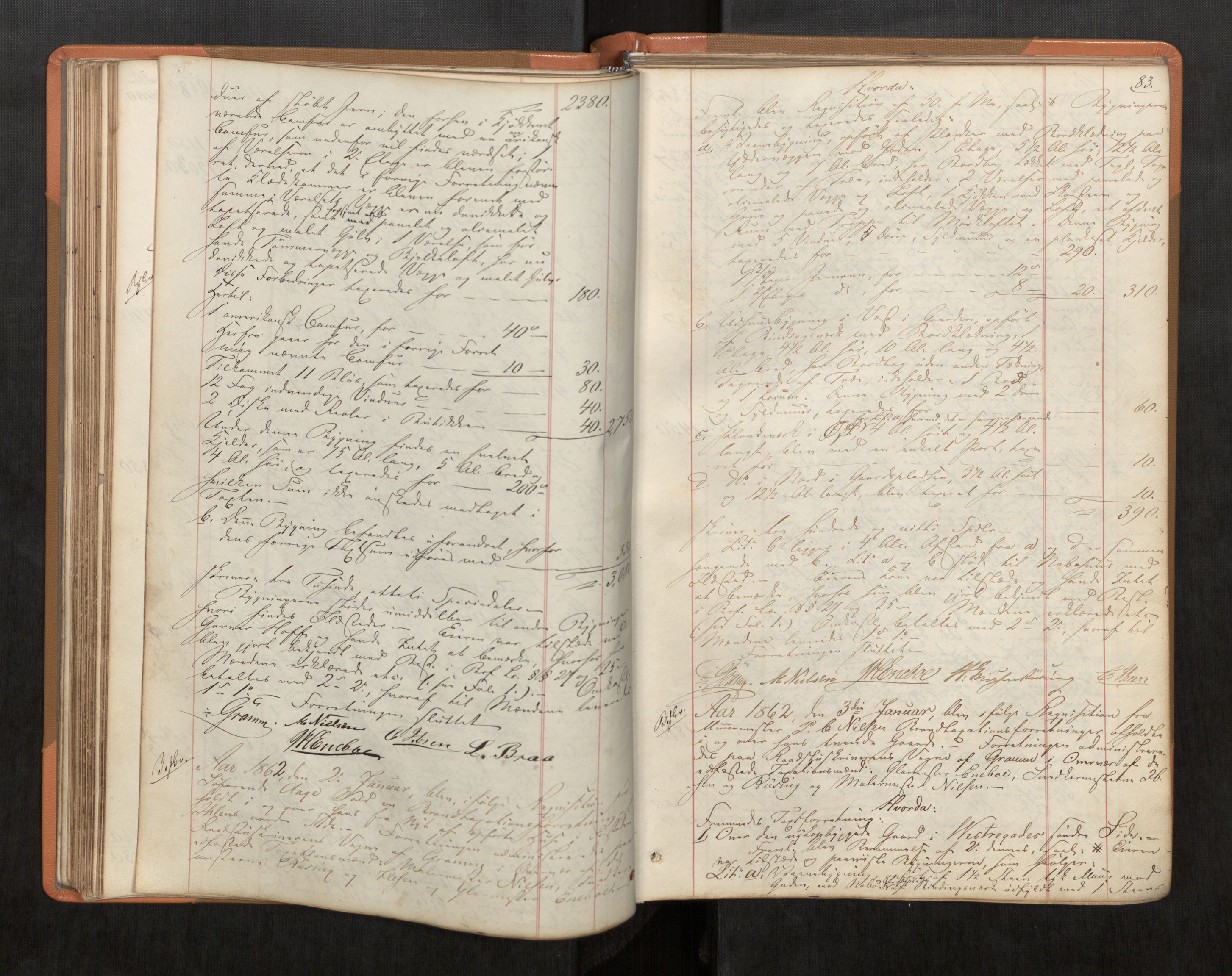Norges Brannkasse Trondheim magistrat, AV/SAT-A-5590/Fa/L0037: Branntakstprotokoll, 1860-1867, p. 83