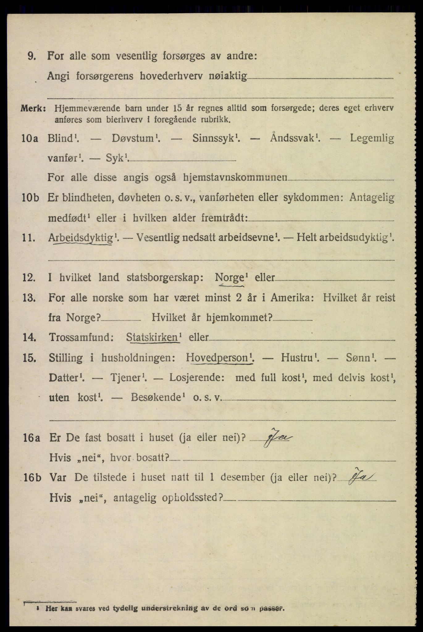 SAH, 1920 census for Øvre Rendal, 1920, p. 2572