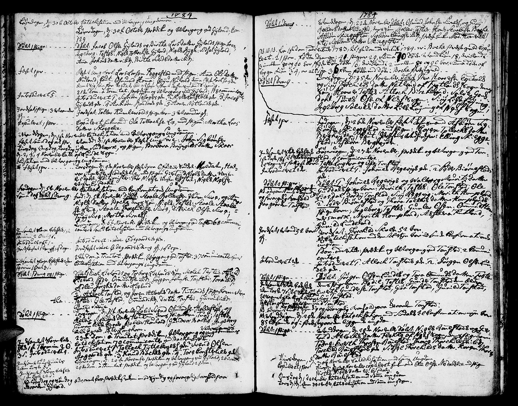 Bakke sokneprestkontor, SAK/1111-0002/F/Fa/Faa/L0002: Parish register (official) no. A 2, 1780-1816, p. 35