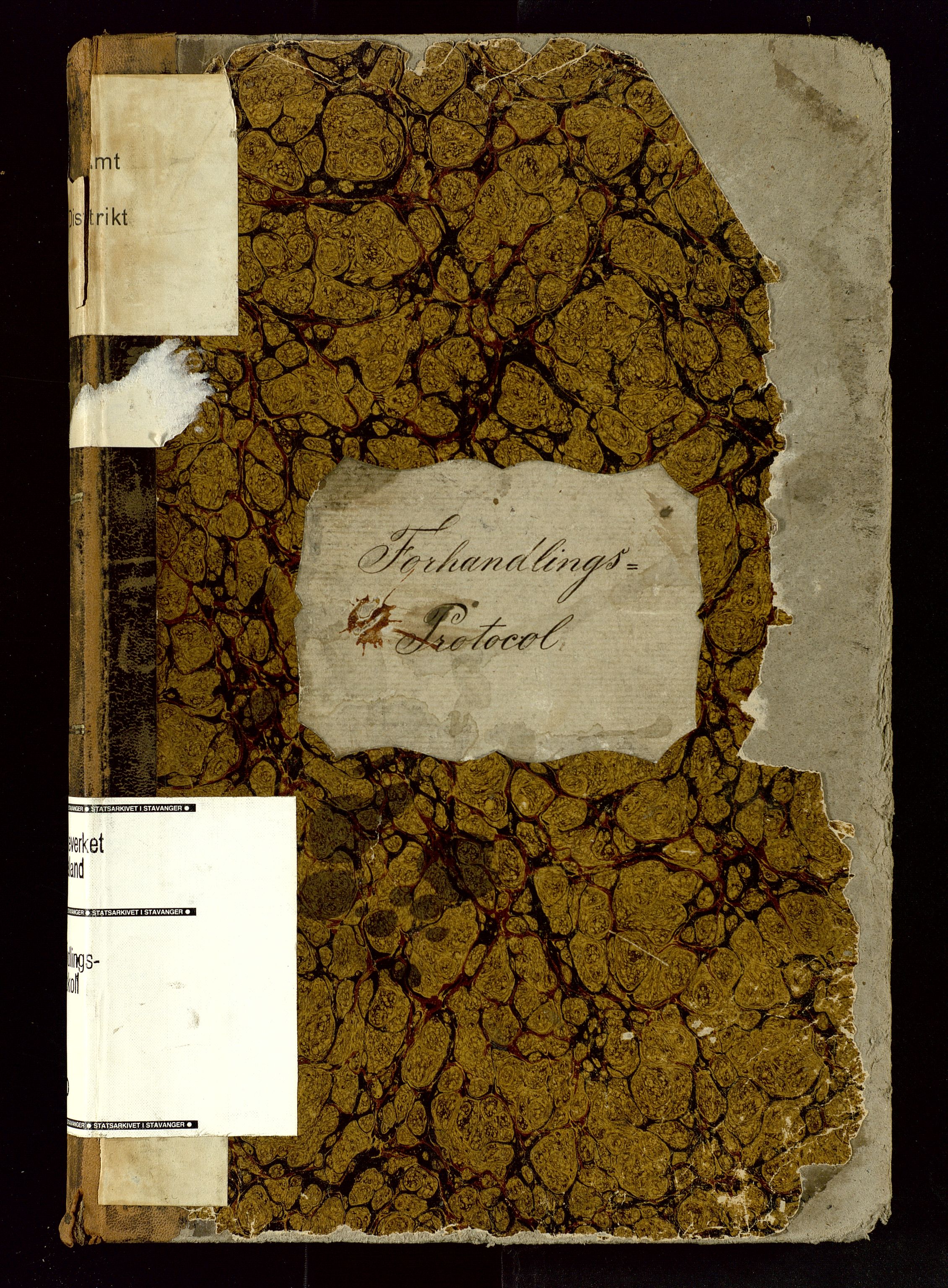 Rogaland jordskifterett, SAST/A-102426/Oa/L0030: Forhandlingsprotokoll, 1866-1868