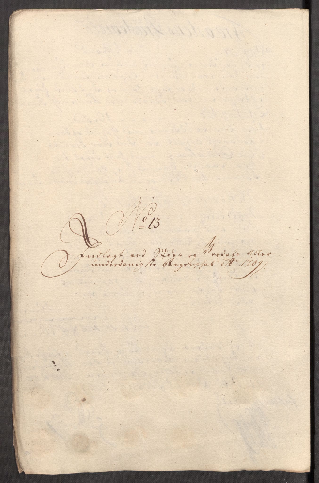 Rentekammeret inntil 1814, Reviderte regnskaper, Fogderegnskap, RA/EA-4092/R62/L4199: Fogderegnskap Stjørdal og Verdal, 1709, p. 167