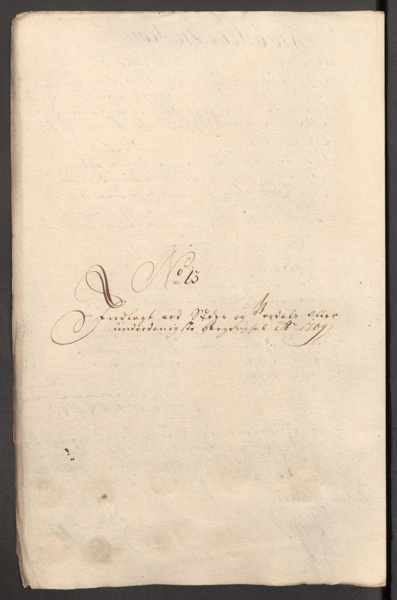 Rentekammeret inntil 1814, Reviderte regnskaper, Fogderegnskap, AV/RA-EA-4092/R62/L4199: Fogderegnskap Stjørdal og Verdal, 1709, p. 167