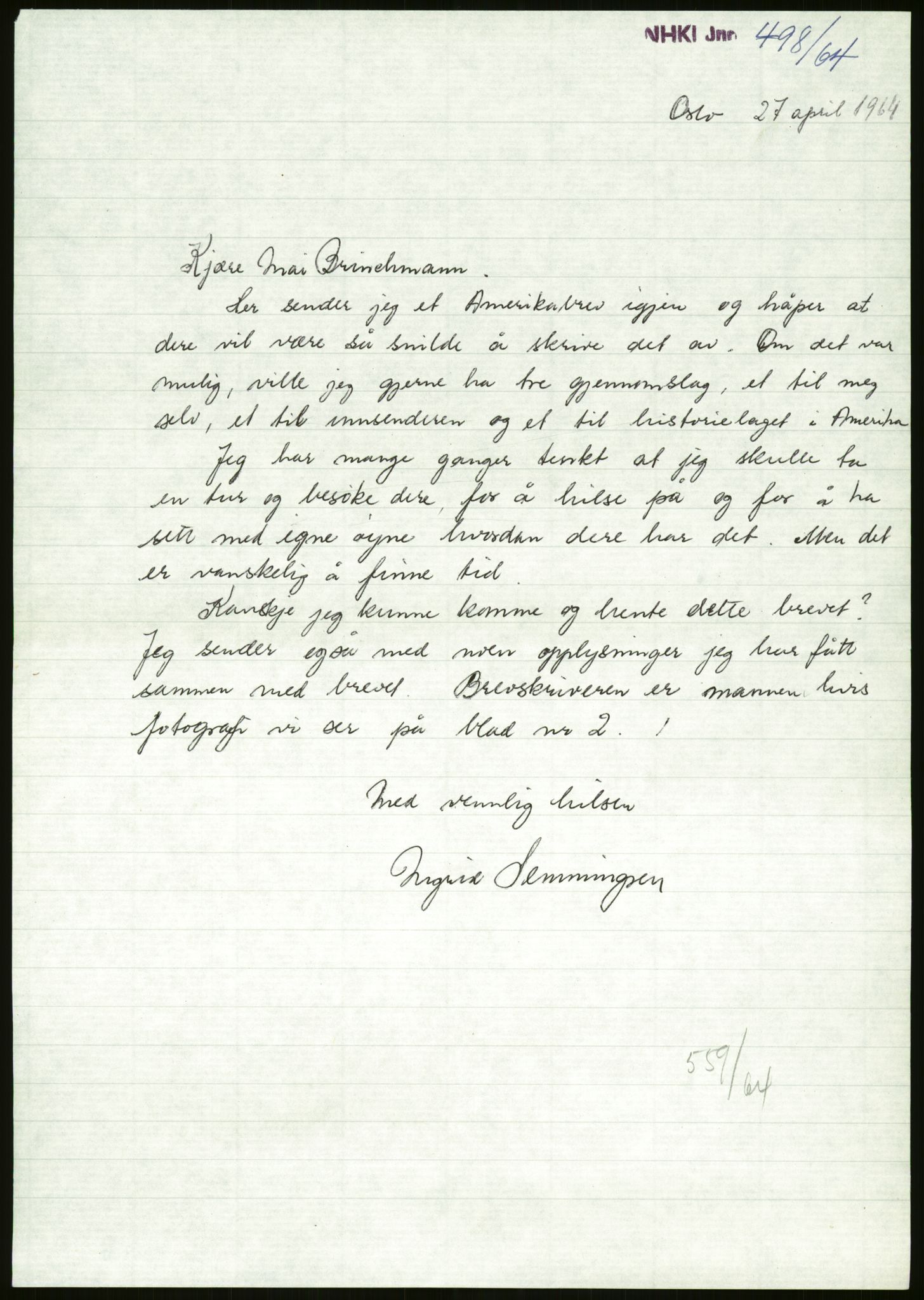 Samlinger til kildeutgivelse, Amerikabrevene, AV/RA-EA-4057/F/L0011: Innlån fra Oppland: Bræin - Knudsen, 1838-1914, p. 143