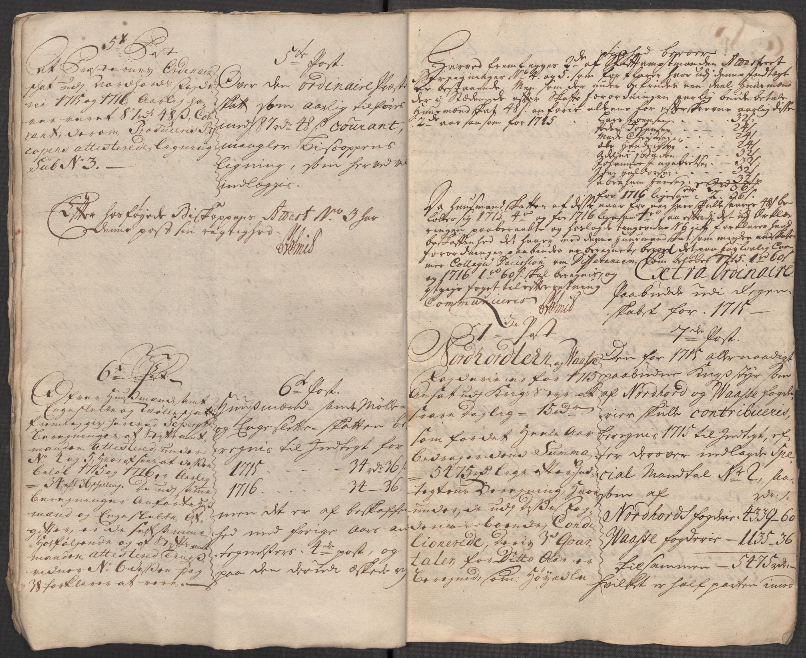 Rentekammeret inntil 1814, Reviderte regnskaper, Fogderegnskap, AV/RA-EA-4092/R51/L3200: Fogderegnskap Nordhordland og Voss, 1716, p. 13