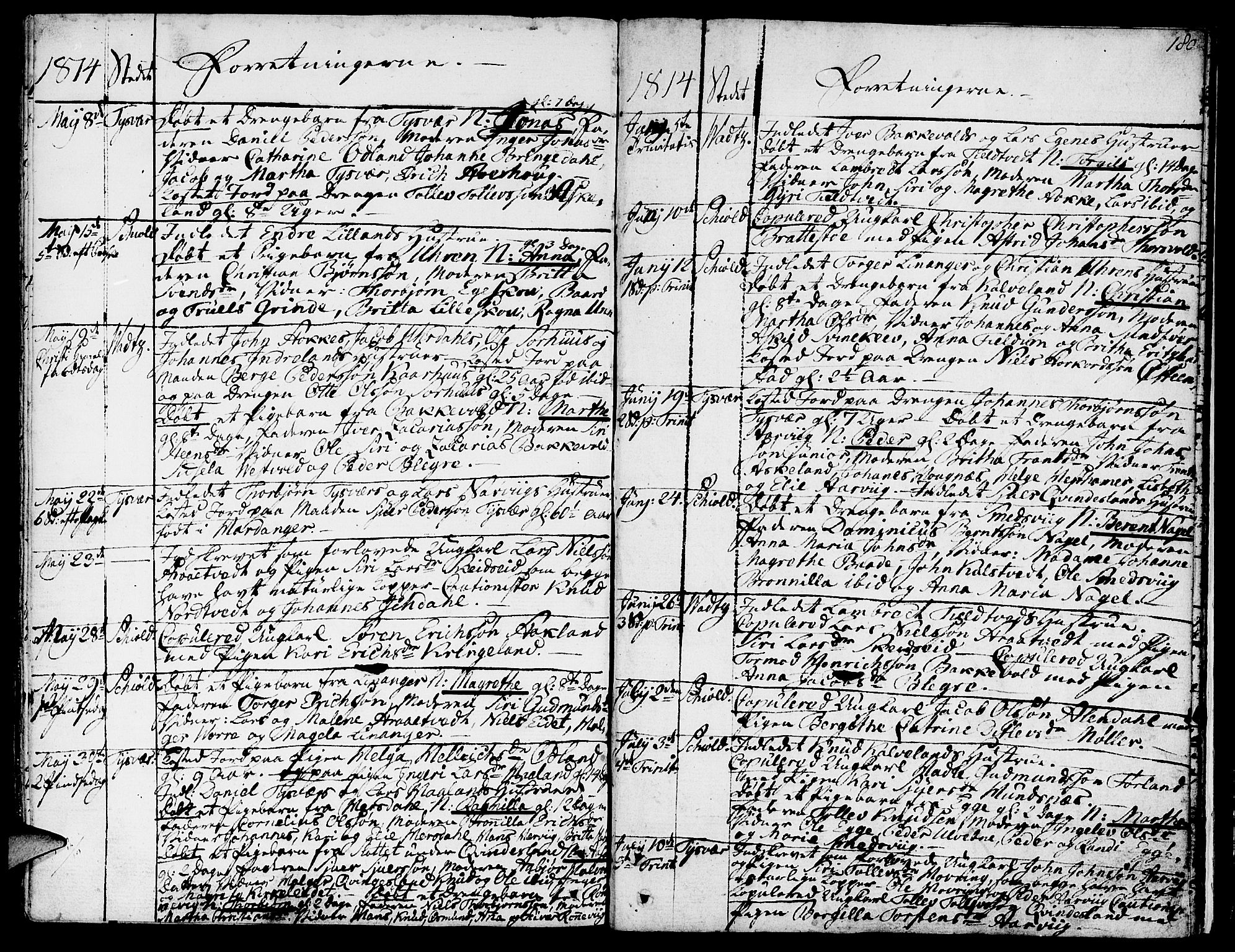 Skjold sokneprestkontor, SAST/A-101847/H/Ha/Haa/L0002: Parish register (official) no. A 2, 1786-1815, p. 180