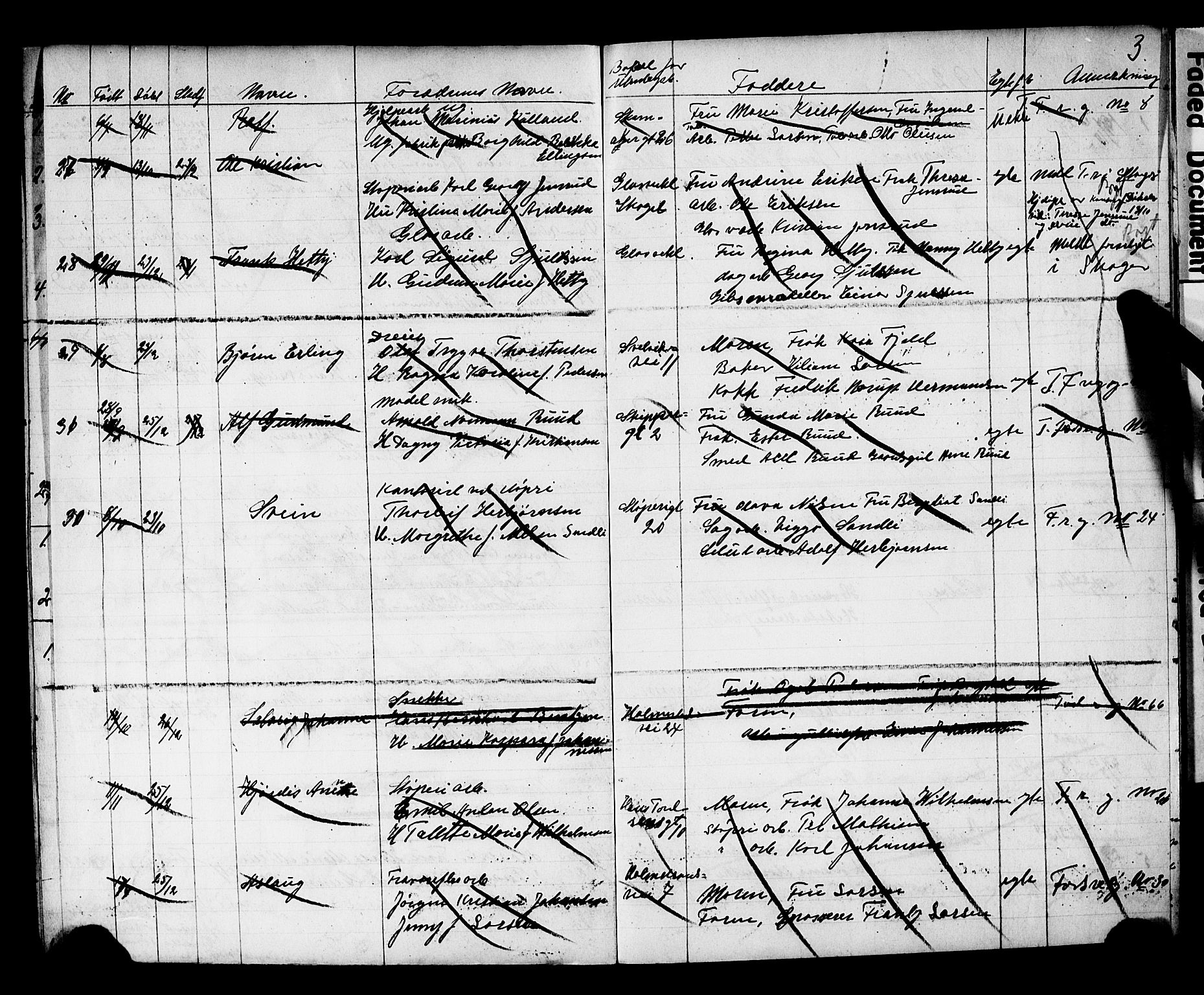 Strømsø kirkebøker, AV/SAKO-A-246/Y/Yb/L0003: Parish register draft no. II 3, 1921-1925, p. 3