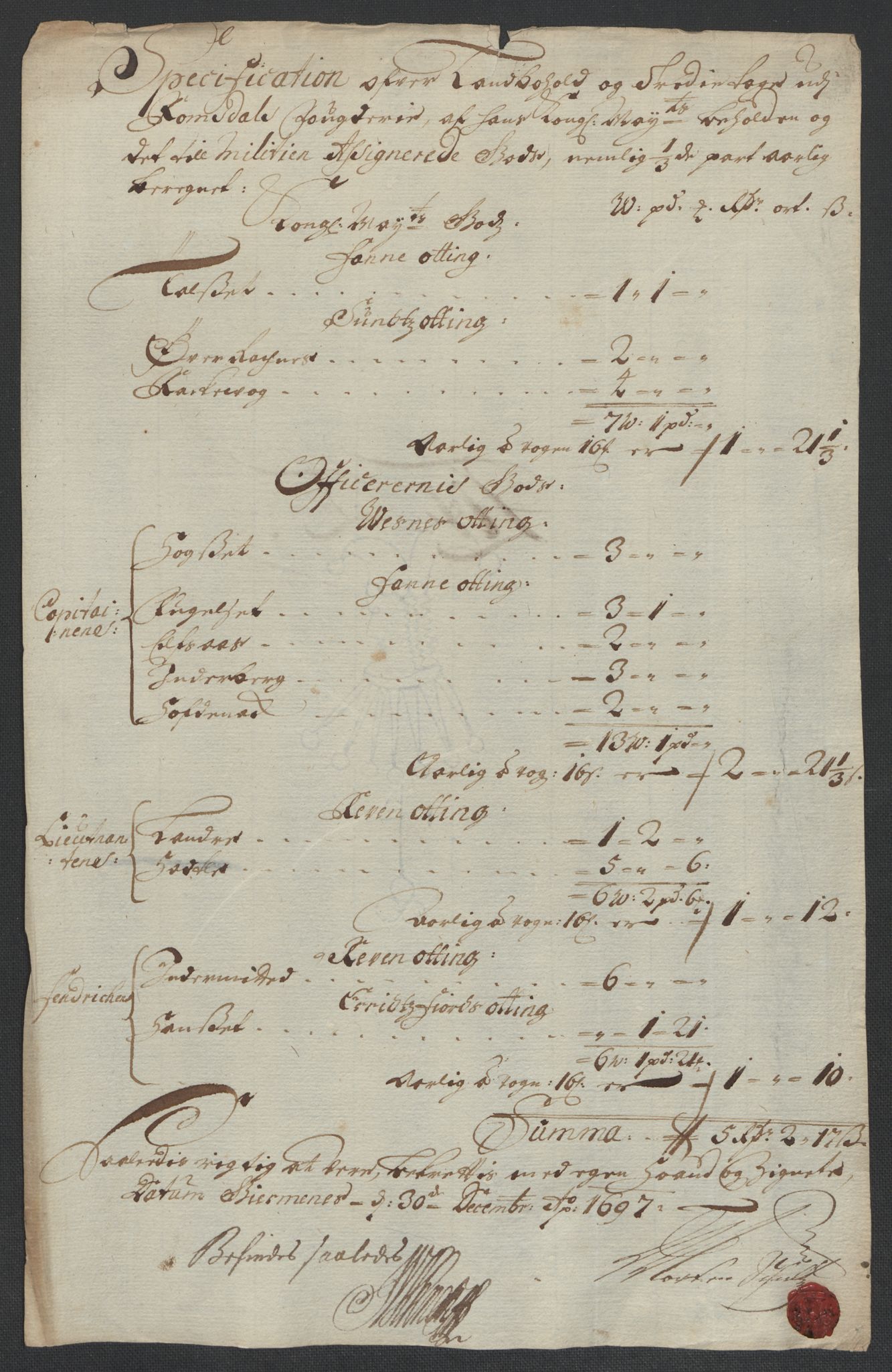 Rentekammeret inntil 1814, Reviderte regnskaper, Fogderegnskap, RA/EA-4092/R55/L3653: Fogderegnskap Romsdal, 1697-1698, p. 104