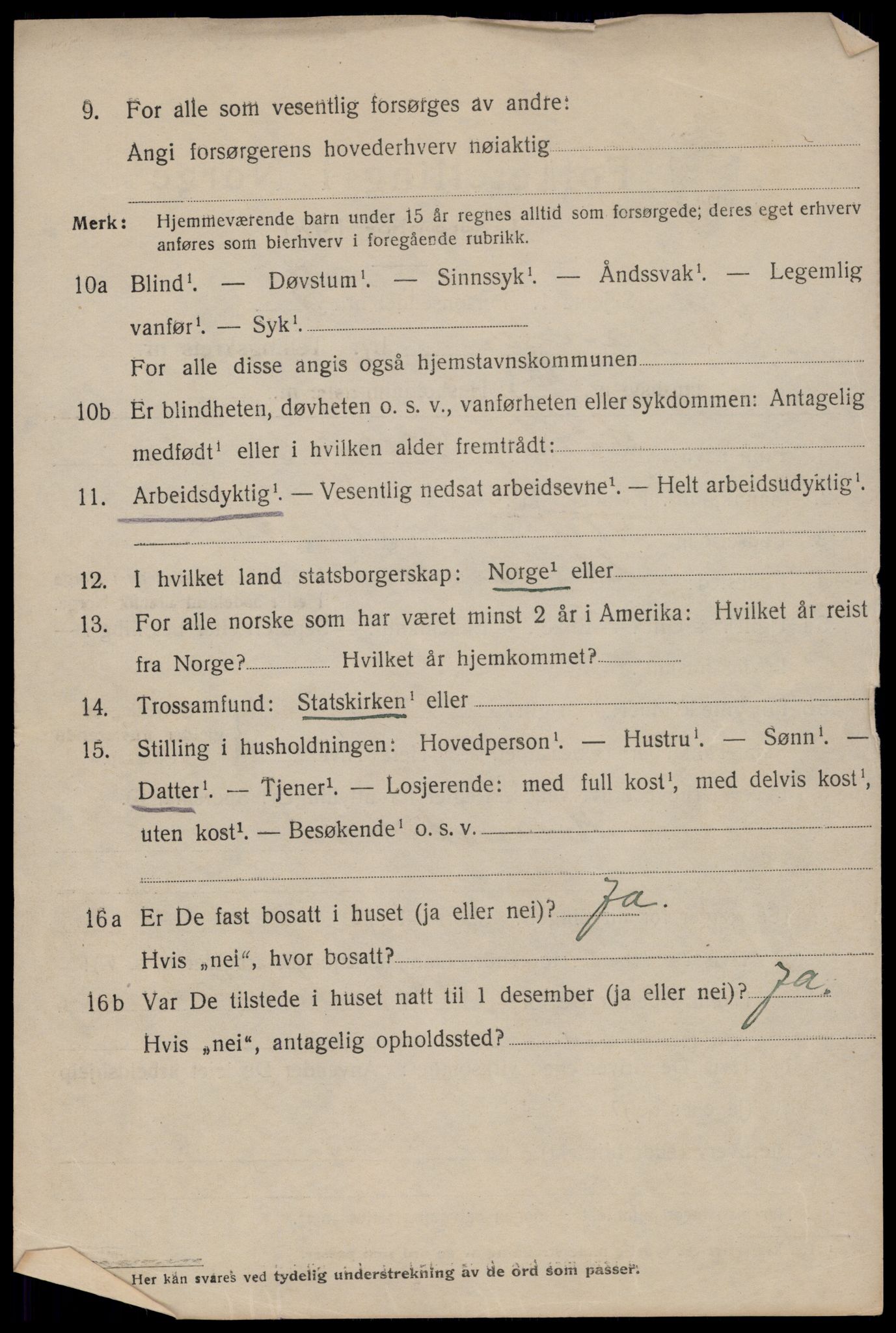 SAST, 1920 census for Stavanger, 1920, p. 34111