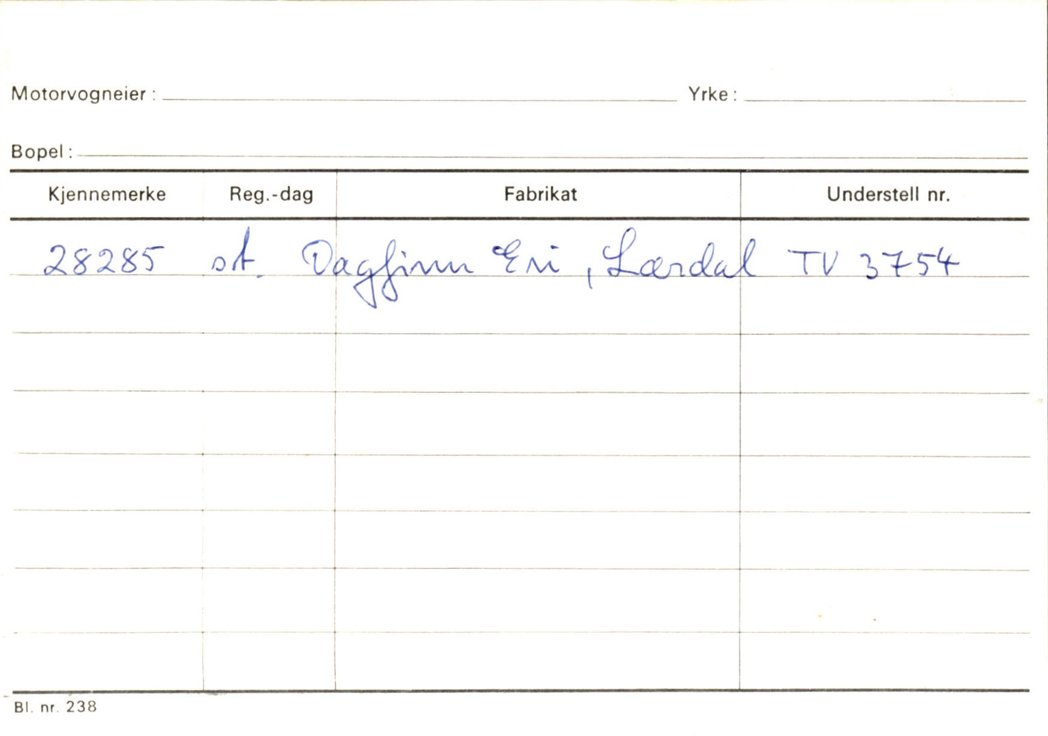 Statens vegvesen, Sogn og Fjordane vegkontor, SAB/A-5301/4/F/L0124: Eigarregister Sogndal A-U, 1945-1975, p. 2639