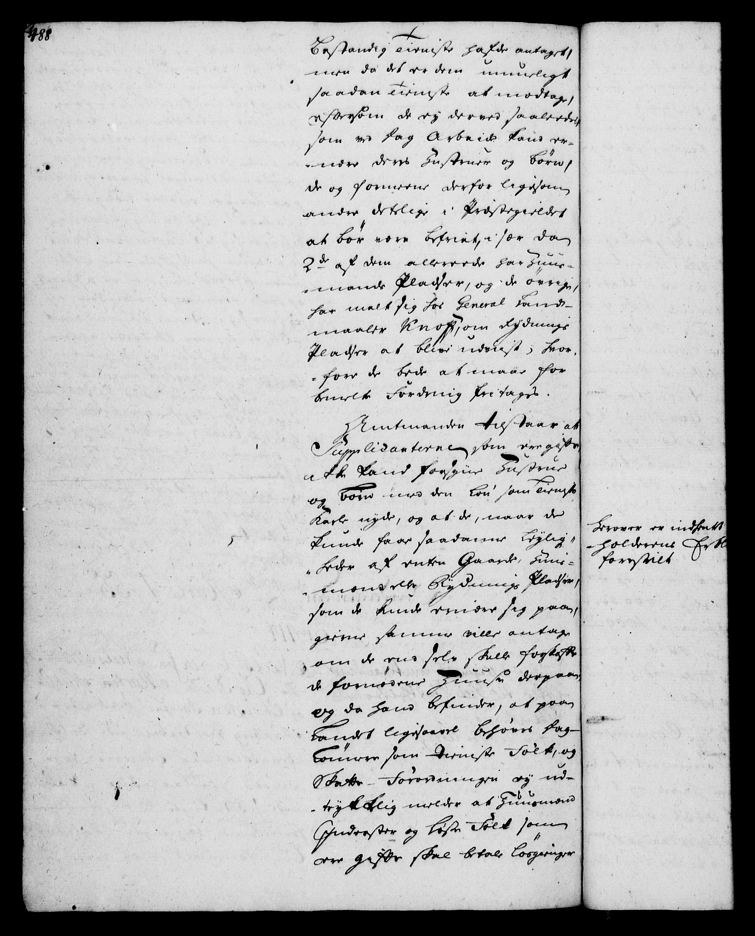Rentekammeret, Kammerkanselliet, RA/EA-3111/G/Gh/Gha/L0032: Norsk ekstraktmemorialprotokoll (merket RK 53.77), 1753-1755, p. 488