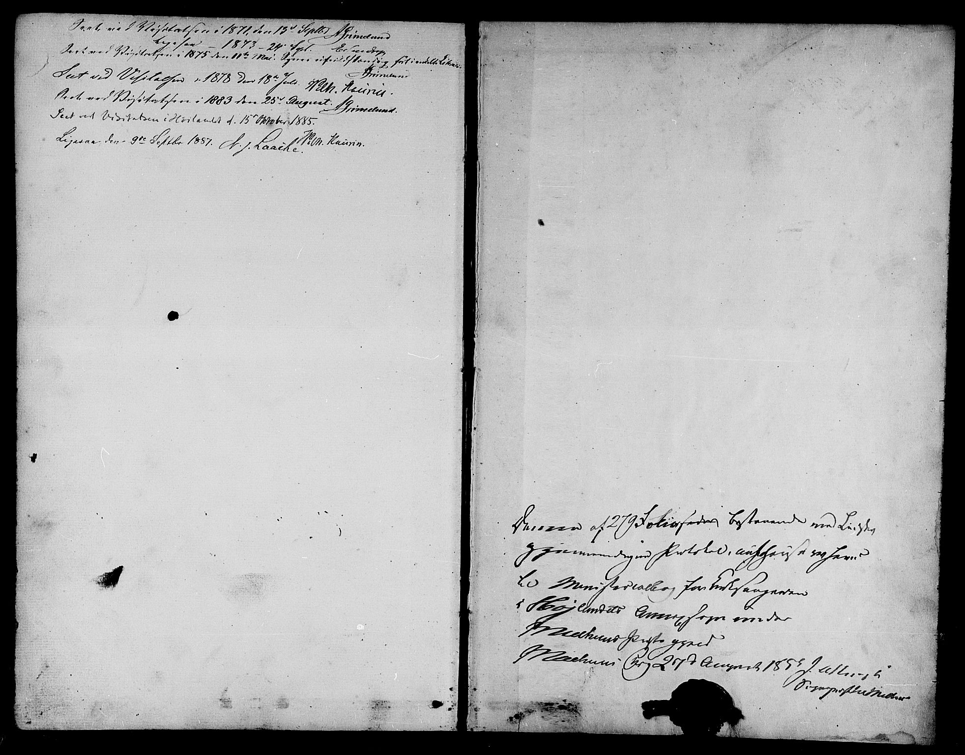 Ministerialprotokoller, klokkerbøker og fødselsregistre - Sør-Trøndelag, SAT/A-1456/694/L1131: Parish register (copy) no. 694C03, 1858-1886