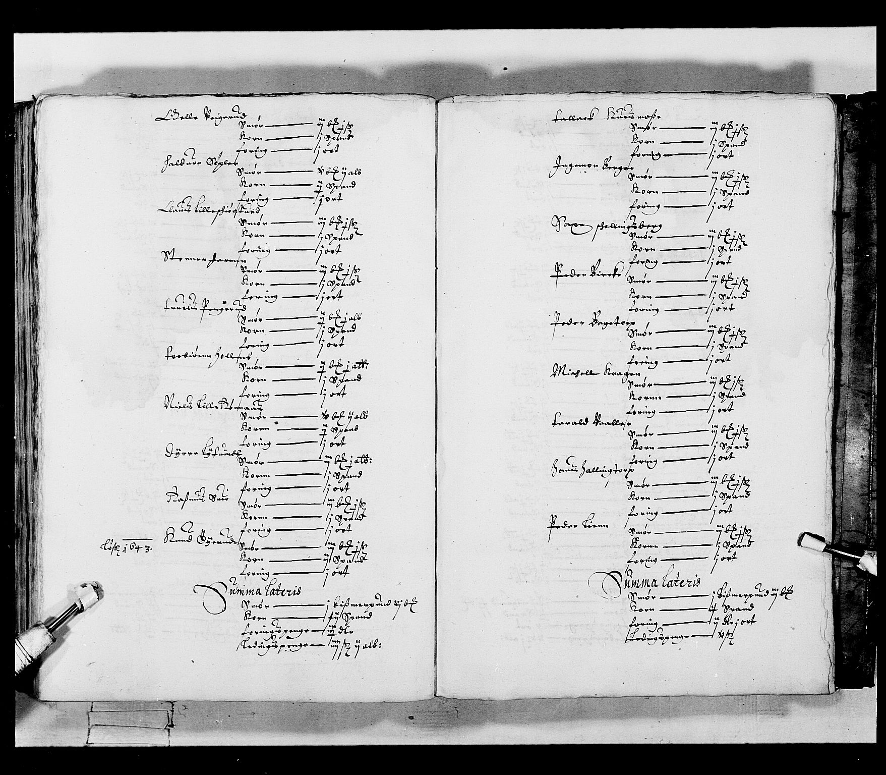 Stattholderembetet 1572-1771, AV/RA-EA-2870/Ek/L0019/0001: Jordebøker 1633-1658 / Jordebøker for Akershus len, 1642, p. 252