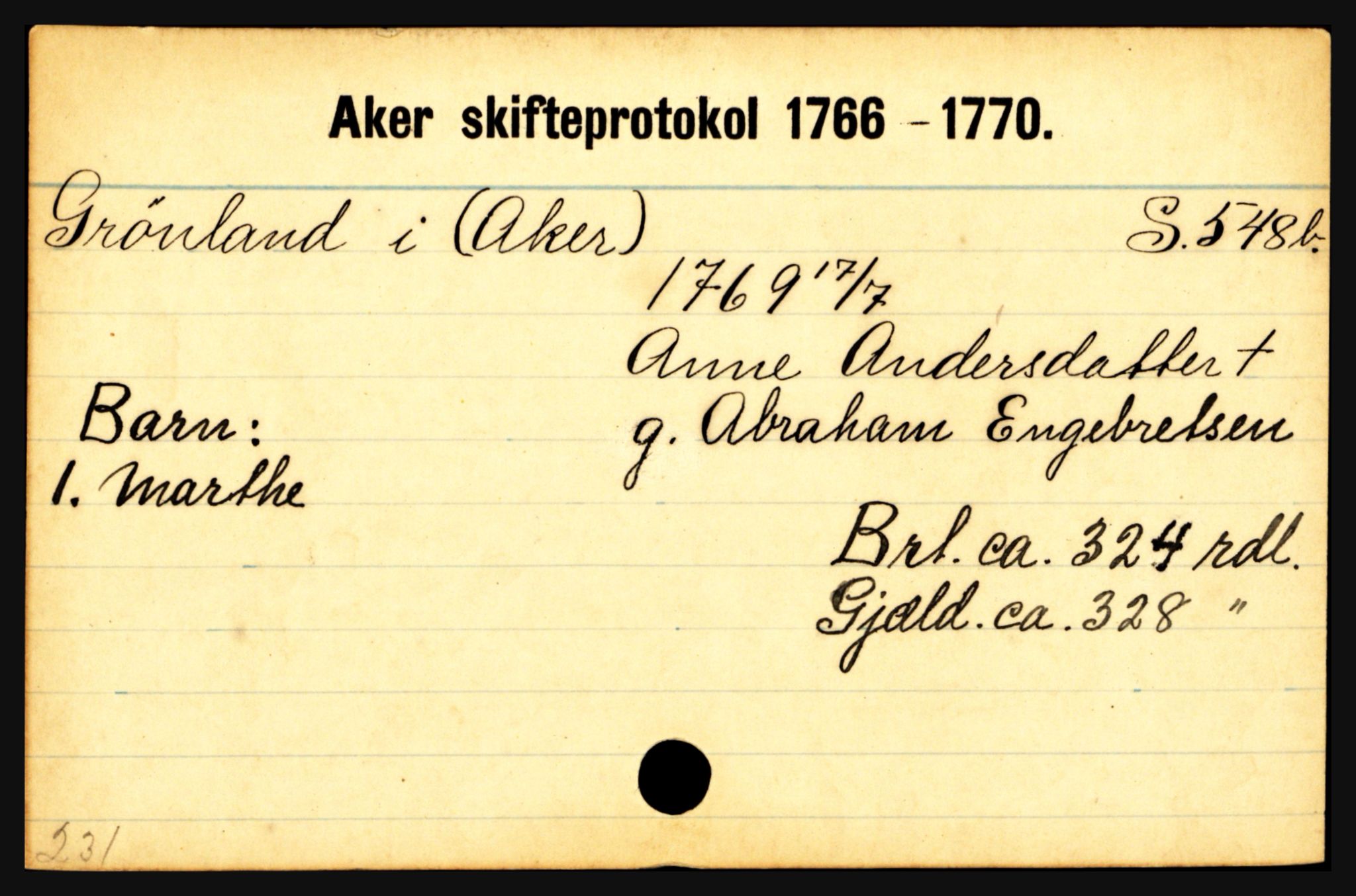 Aker sorenskriveri, SAO/A-10895/H, 1656-1820, p. 1951