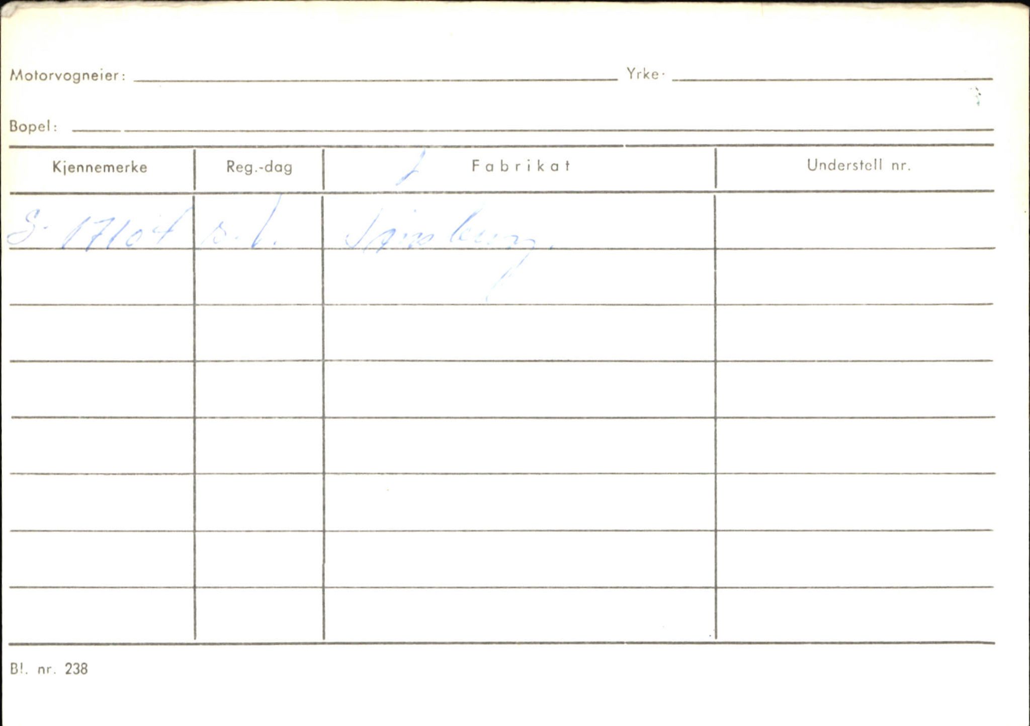 Statens vegvesen, Sogn og Fjordane vegkontor, AV/SAB-A-5301/4/F/L0144: Registerkort Vågsøy A-R, 1945-1975, p. 338