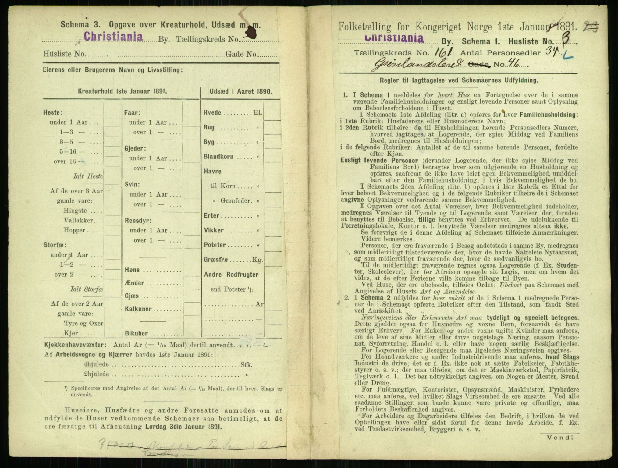 RA, 1891 census for 0301 Kristiania, 1891, p. 91320