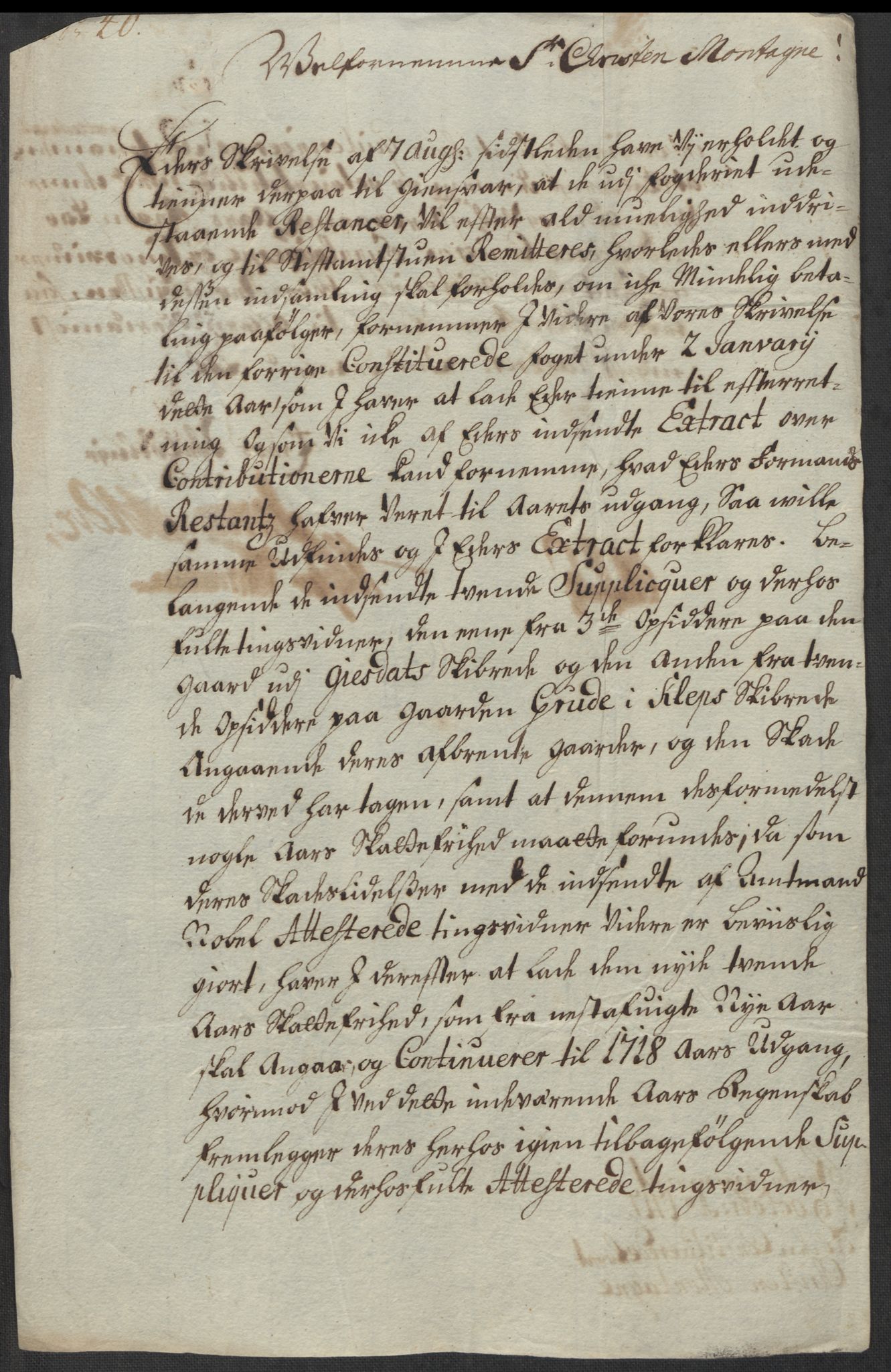 Rentekammeret inntil 1814, Reviderte regnskaper, Fogderegnskap, AV/RA-EA-4092/R46/L2742: Fogderegnskap Jæren og Dalane, 1717, p. 179