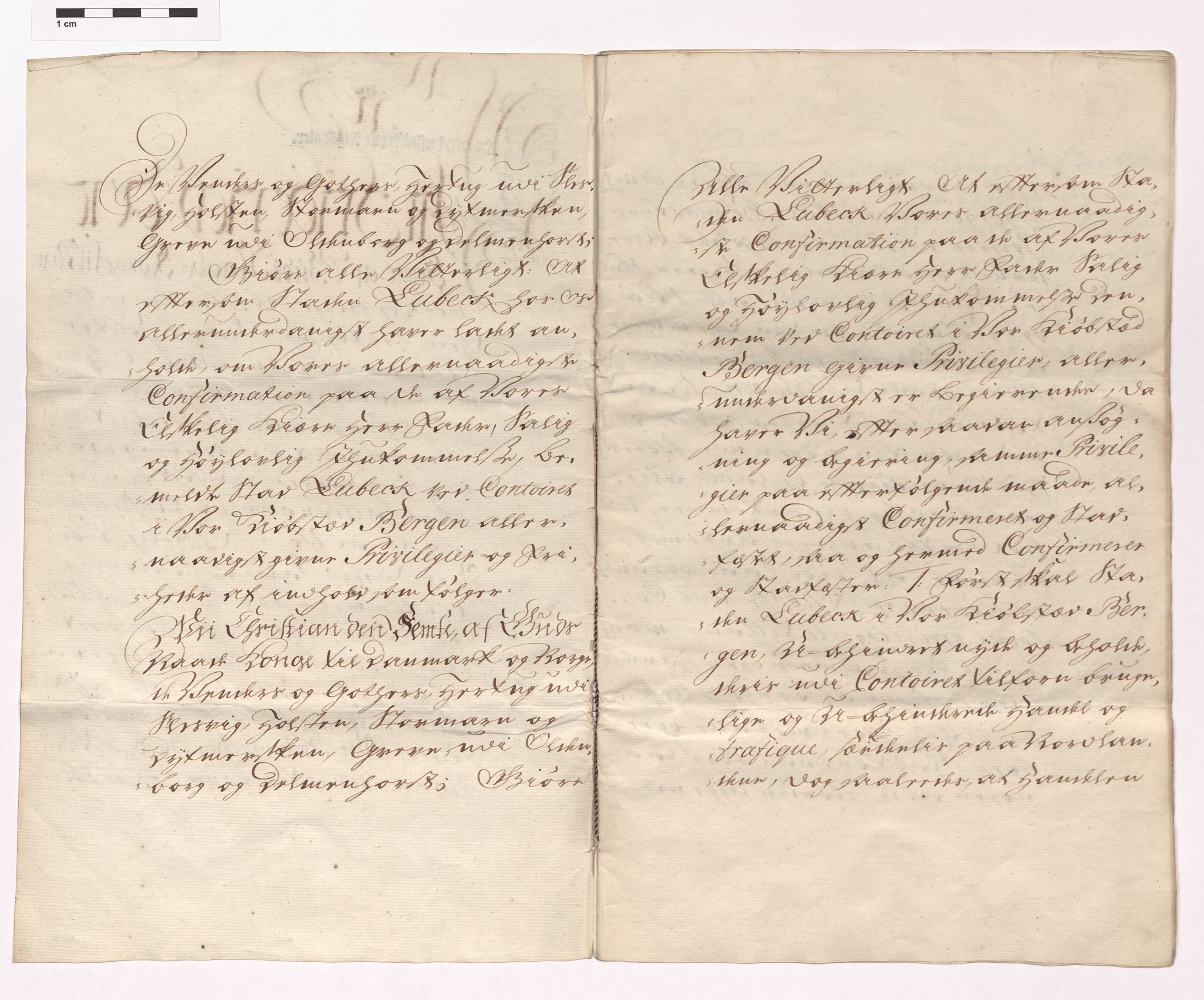 07.1 Urkunden, 3 Auswärtige Beziehungen (Externa), AHL/-/21: Norwegen (Norvagica); Kontor zu Bergen, 1247-1747, p. 1205