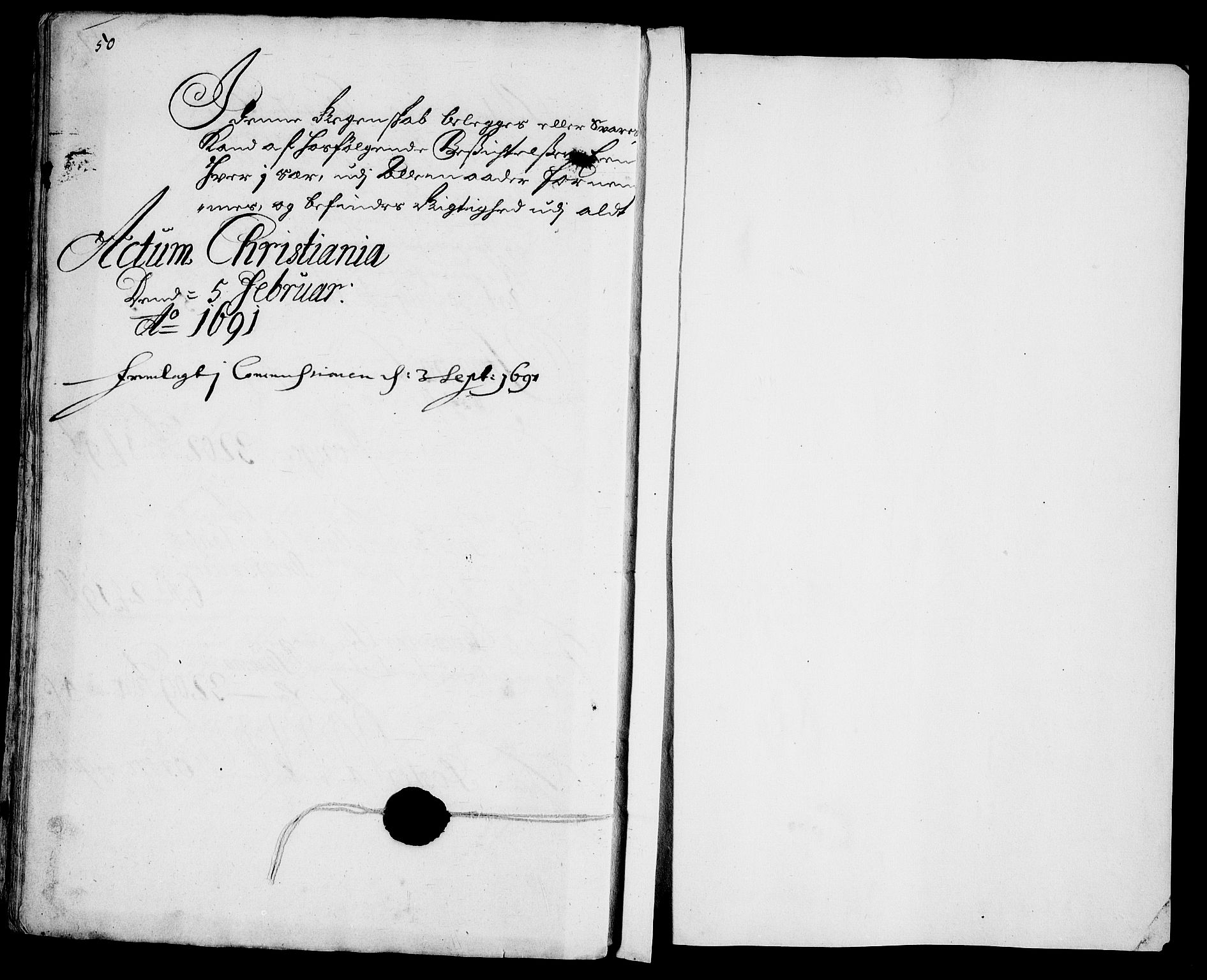 Danske Kanselli, Skapsaker, RA/EA-4061/G/L0019: Tillegg til skapsakene, 1616-1753, p. 270