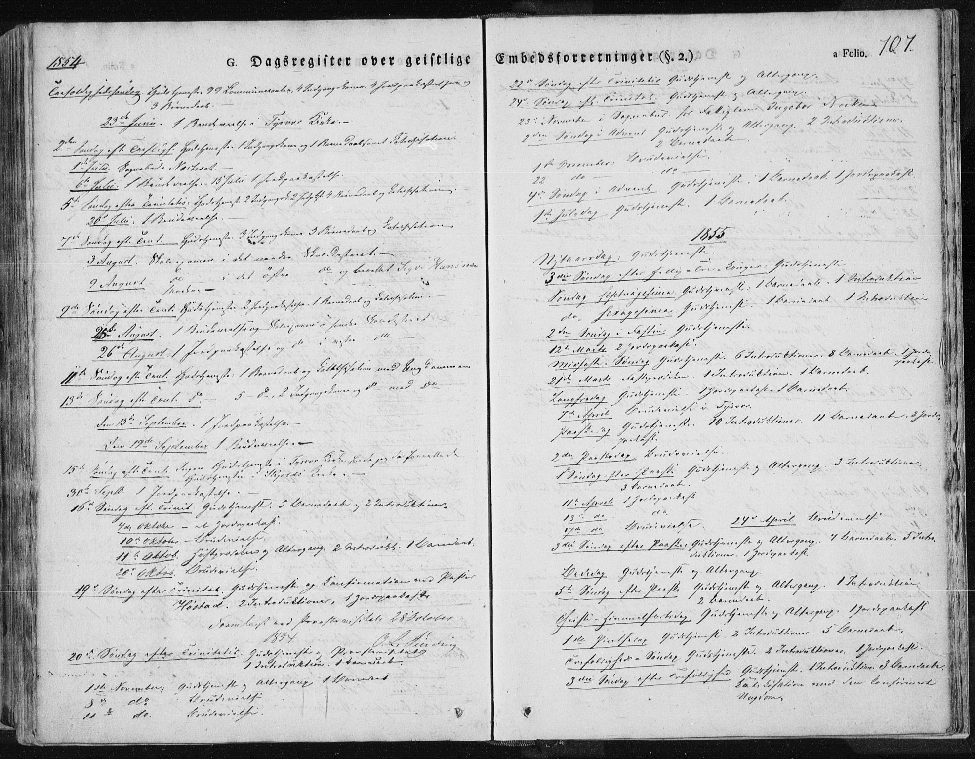Tysvær sokneprestkontor, SAST/A -101864/H/Ha/Haa/L0001: Parish register (official) no. A 1.2, 1831-1856, p. 707