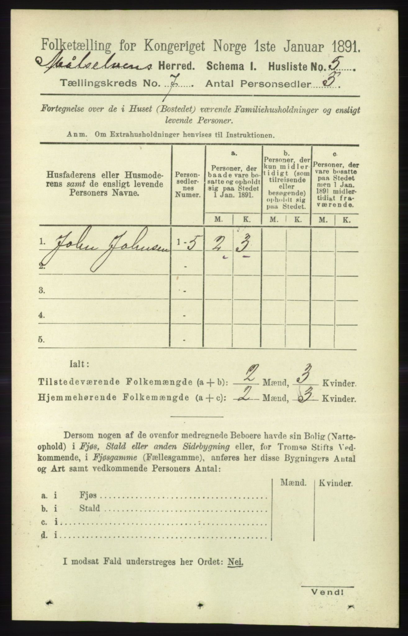 RA, 1891 census for 1924 Målselv, 1891, p. 2176