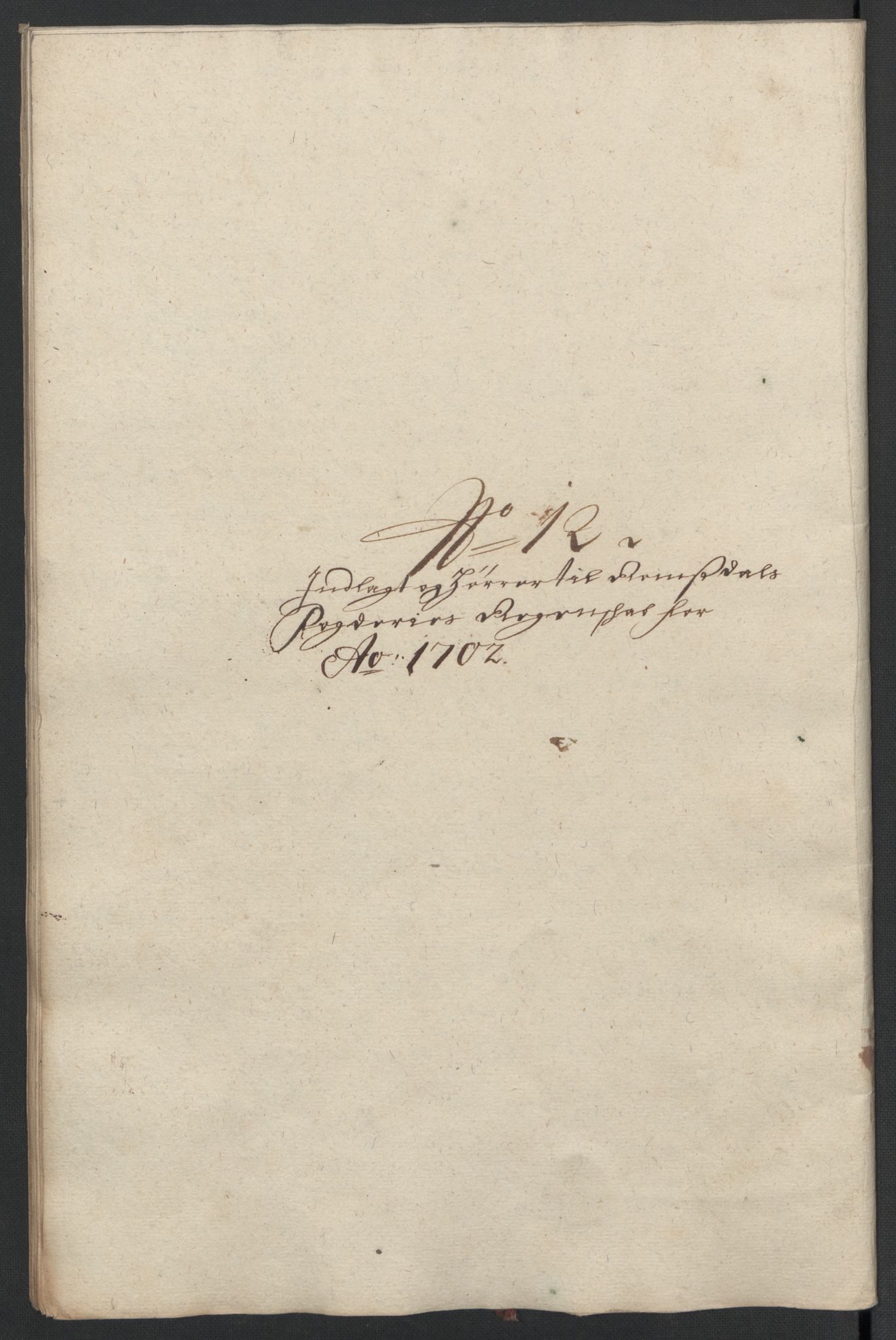 Rentekammeret inntil 1814, Reviderte regnskaper, Fogderegnskap, AV/RA-EA-4092/R55/L3655: Fogderegnskap Romsdal, 1701-1702, p. 294