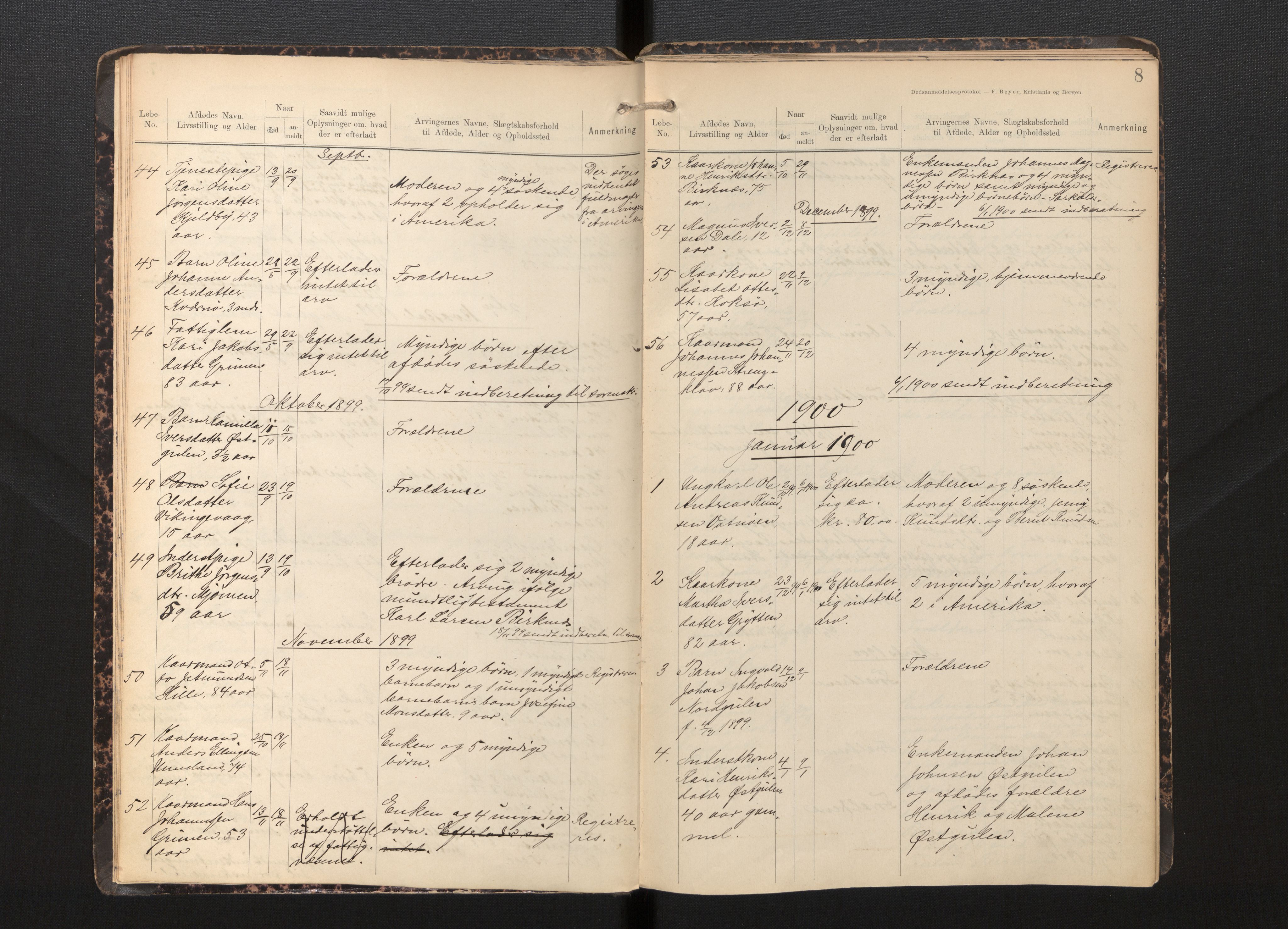 Lensmannen i Gulen, AV/SAB-A-27901/0006/L0007: Dødsfallprotokoll, 1897-1918, p. 8
