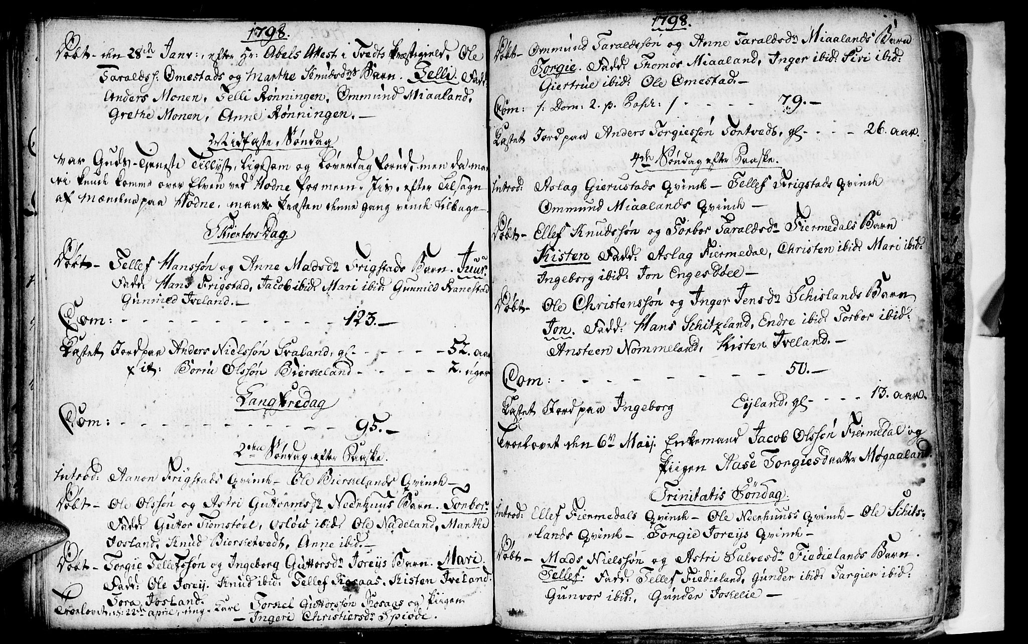 Evje sokneprestkontor, AV/SAK-1111-0008/F/Fa/Fac/L0002: Parish register (official) no. A 2, 1765-1816, p. 125