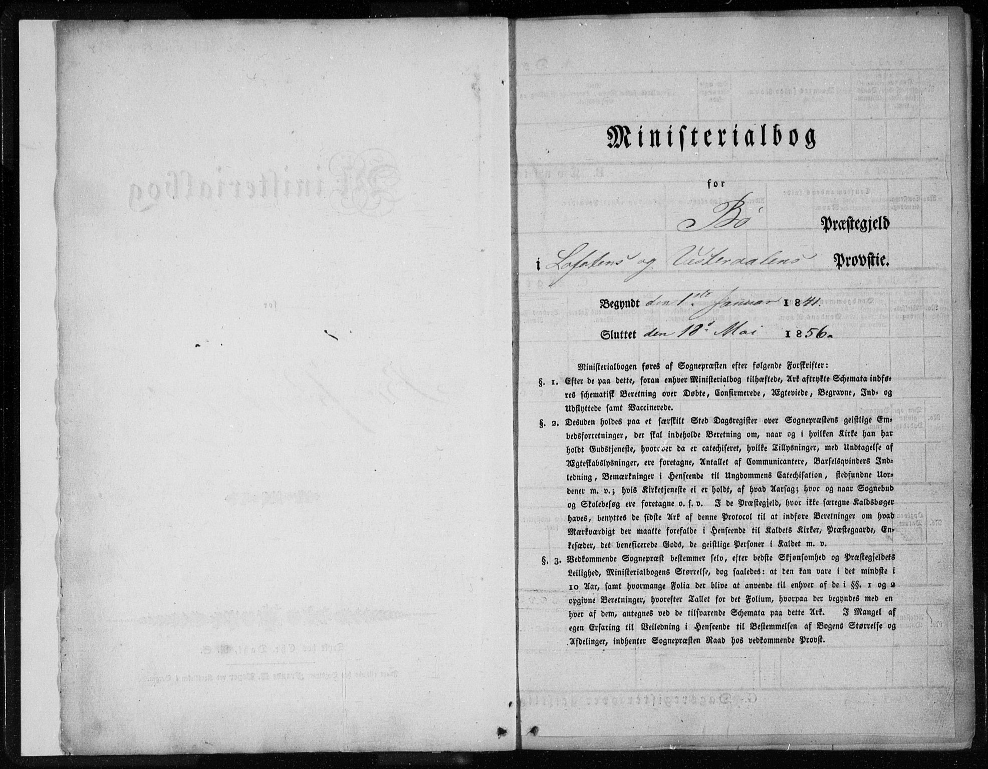 Ministerialprotokoller, klokkerbøker og fødselsregistre - Nordland, AV/SAT-A-1459/891/L1299: Parish register (official) no. 891A04, 1841-1856