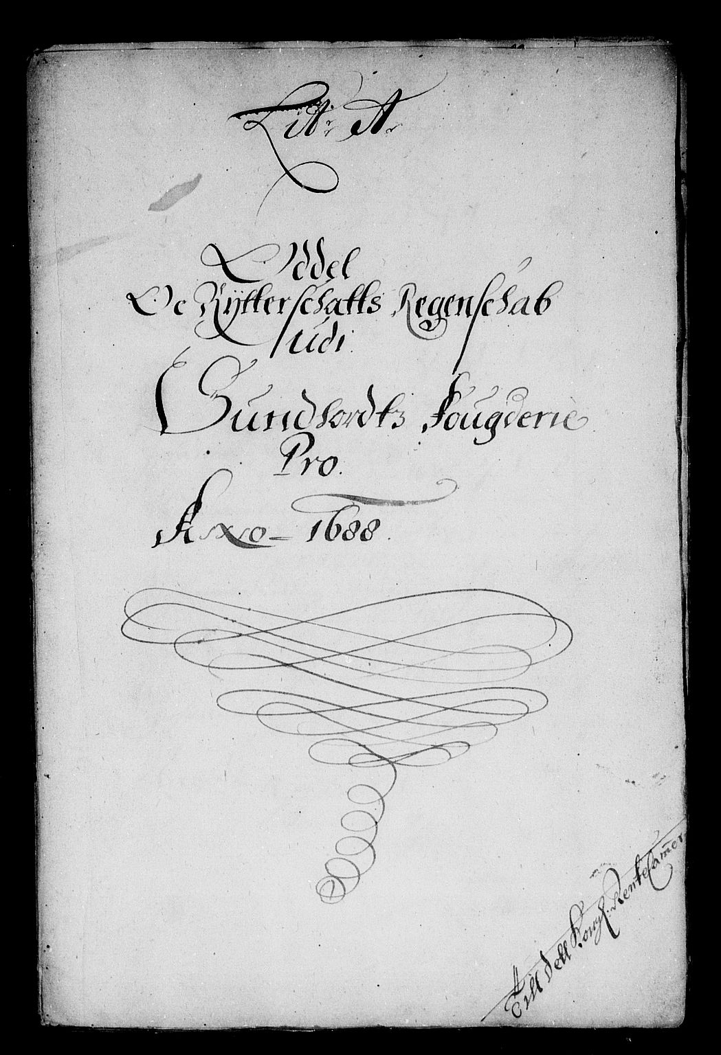 Rentekammeret inntil 1814, Reviderte regnskaper, Stiftamtstueregnskaper, Bergen stiftamt, RA/EA-6043/R/Rc/L0086: Bergen stiftamt, 1688