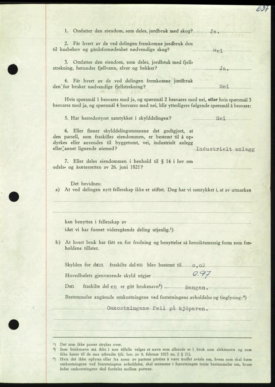 Nordmøre sorenskriveri, AV/SAT-A-4132/1/2/2Ca: Mortgage book no. A109, 1948-1948, Diary no: : 2978/1948