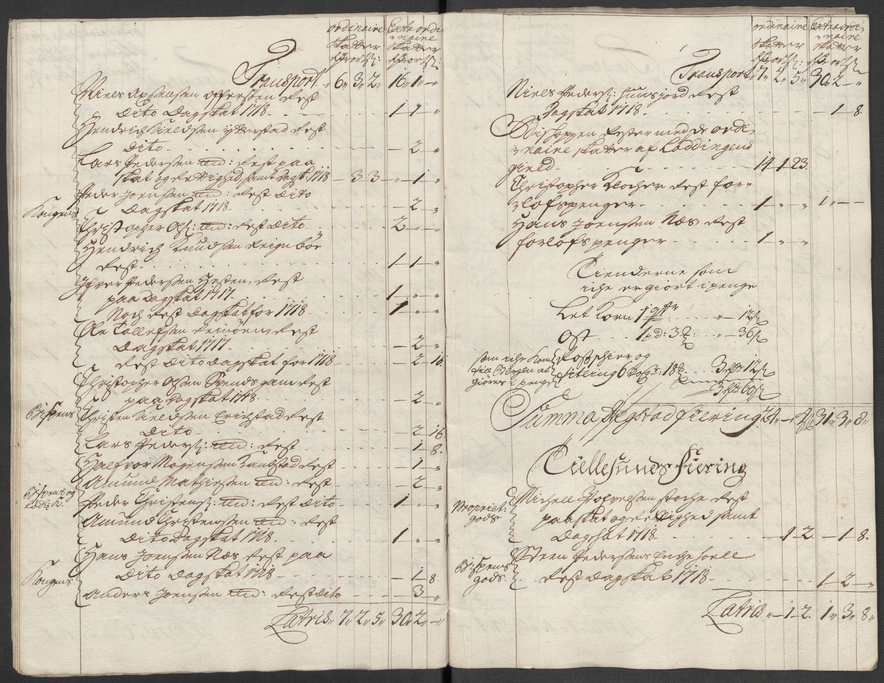 Rentekammeret inntil 1814, Reviderte regnskaper, Fogderegnskap, AV/RA-EA-4092/R66/L4588: Fogderegnskap Salten, 1718, p. 430