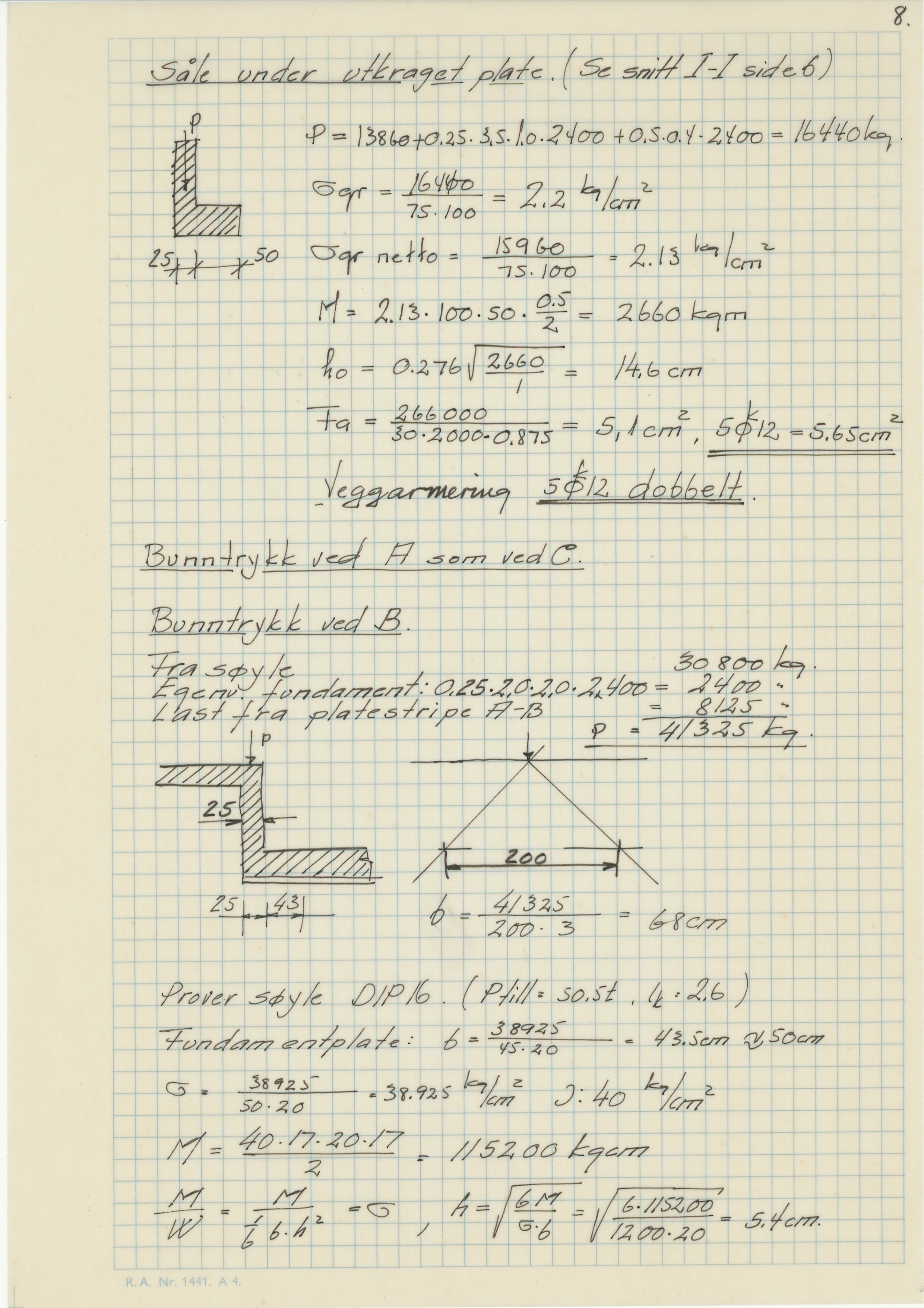 Odda smelteverk AS, KRAM/A-0157.1/T/Td/L0009: Gruppe 9. Blandingsrom og kokstørker, 1920-1970, p. 612
