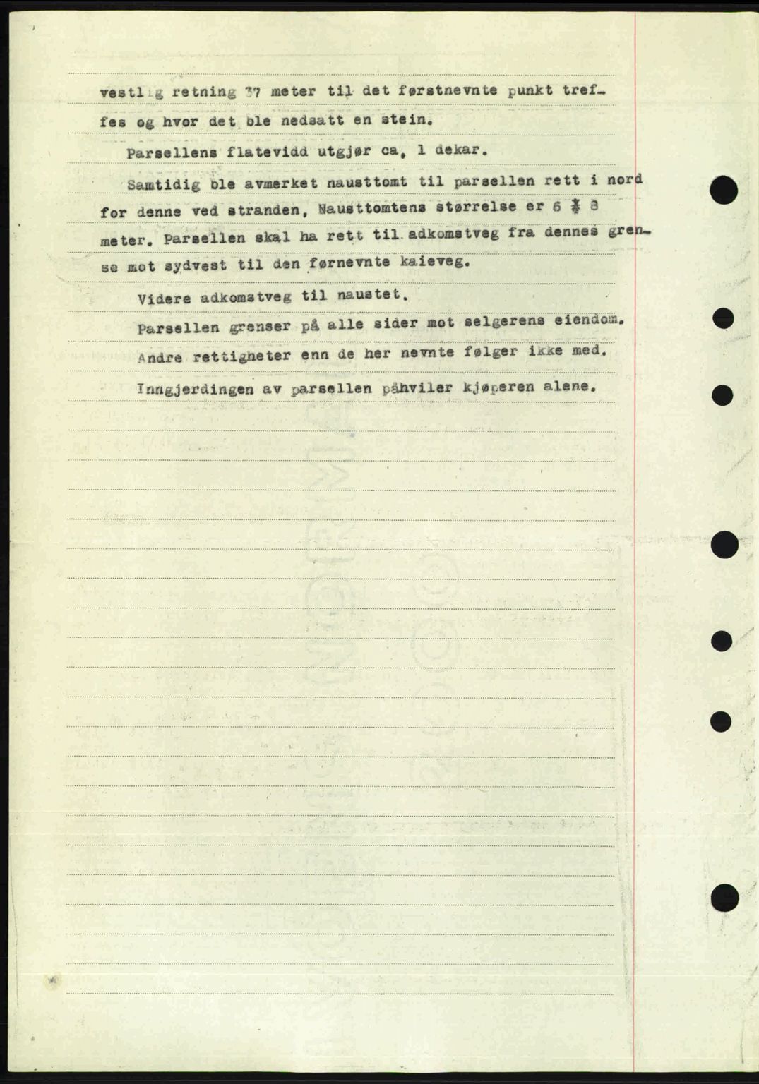 Nordmøre sorenskriveri, AV/SAT-A-4132/1/2/2Ca: Mortgage book no. A103, 1946-1947, Diary no: : 2297/1946