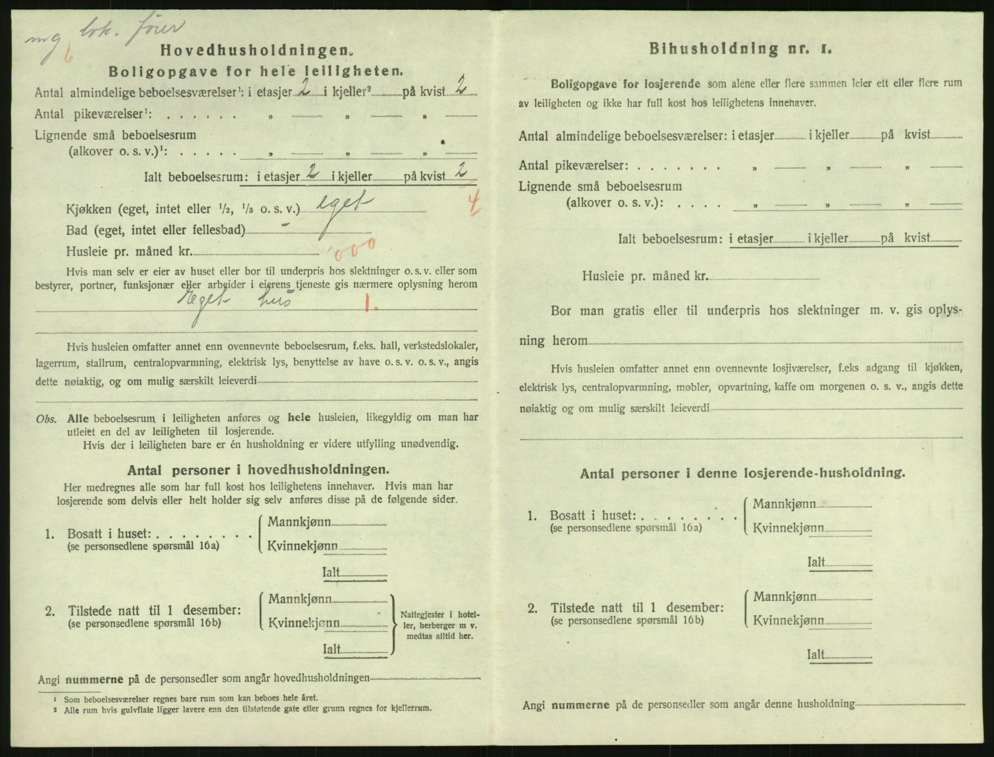 SAK, 1920 census for Grimstad, 1920, p. 2148