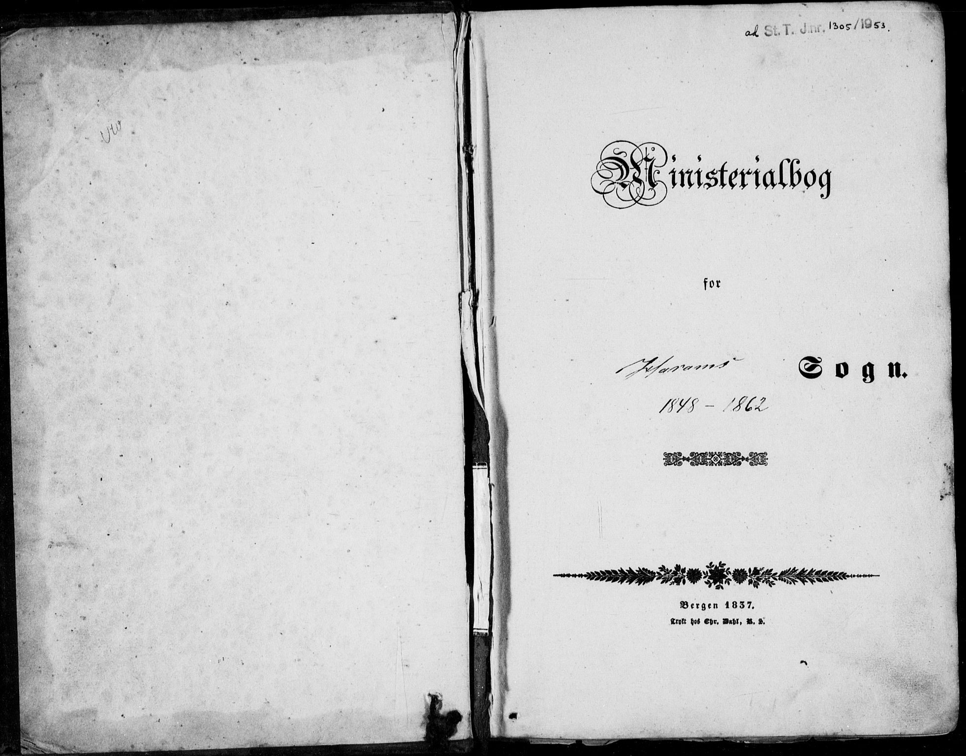 Ministerialprotokoller, klokkerbøker og fødselsregistre - Møre og Romsdal, SAT/A-1454/536/L0497: Parish register (official) no. 536A06, 1845-1865