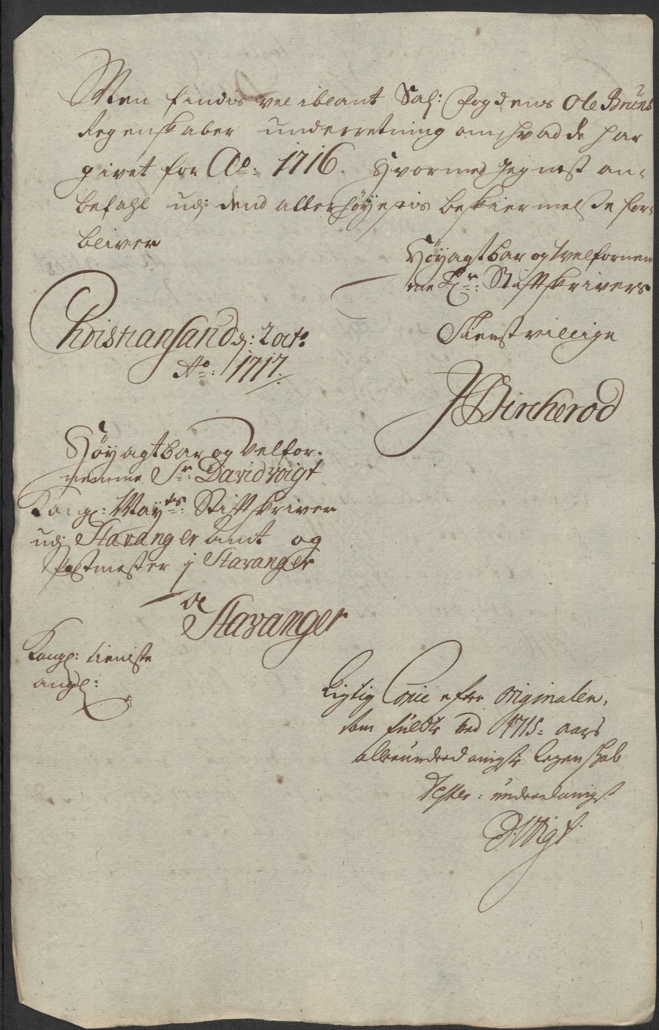 Rentekammeret inntil 1814, Reviderte regnskaper, Fogderegnskap, RA/EA-4092/R46/L2740: Fogderegnskap Jæren og Dalane, 1715-1716, p. 320