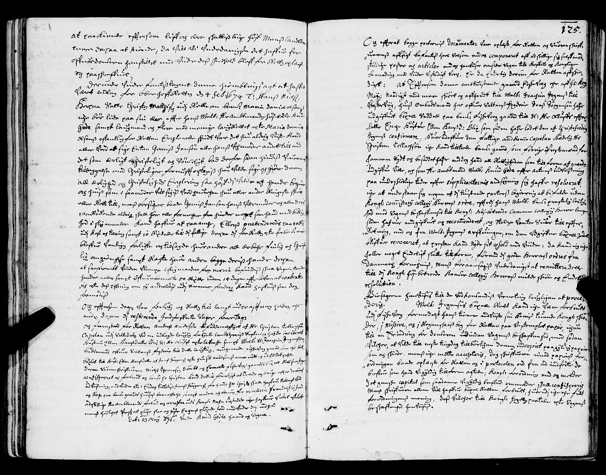 Nordland og Finnmarks lagstol, SAT/A-5608/X/L0002: Justisprotokoll, 1666-1690, p. 125
