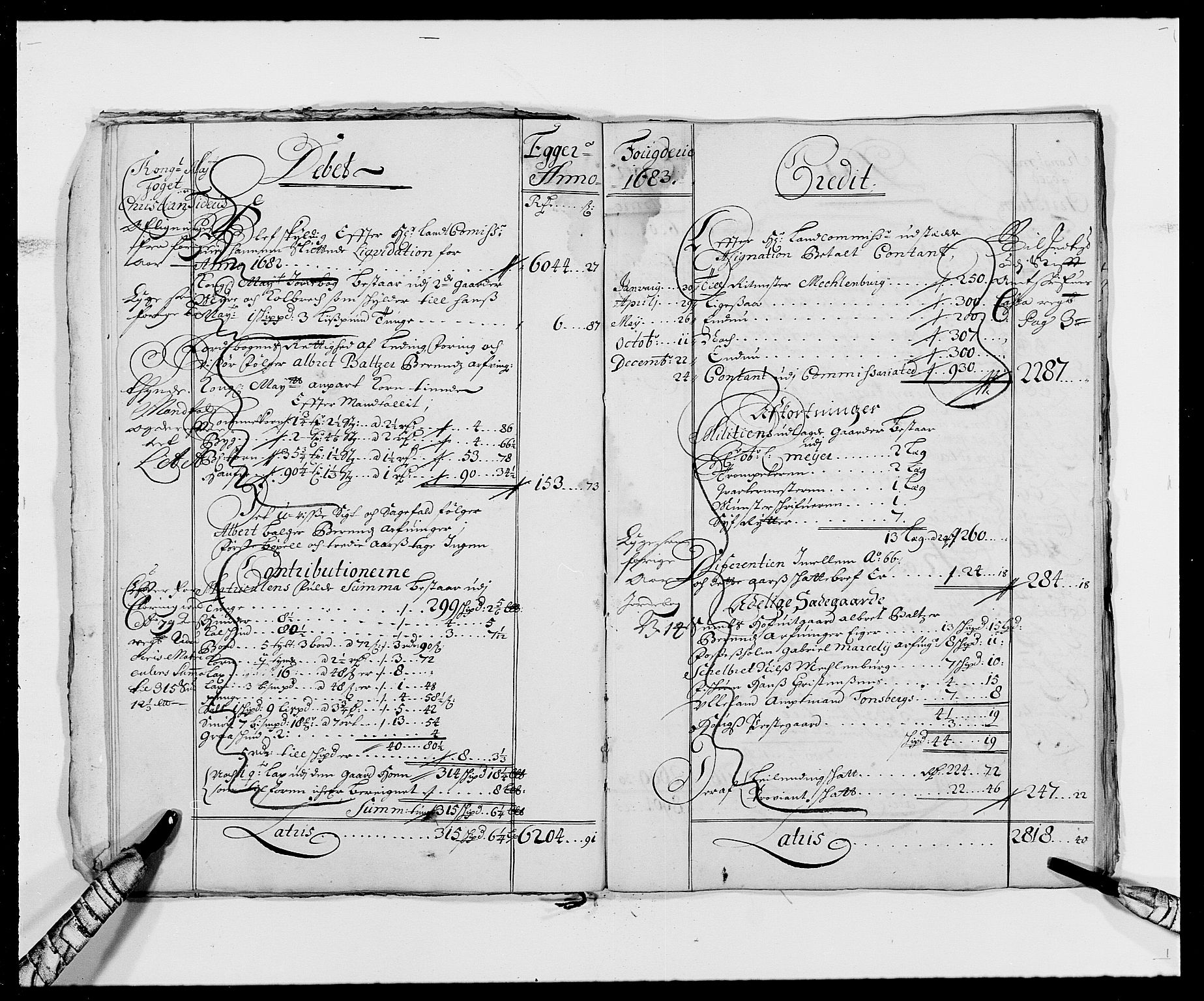 Rentekammeret inntil 1814, Reviderte regnskaper, Fogderegnskap, RA/EA-4092/R26/L1684: Fogderegnskap Eiker, 1679-1686, p. 18