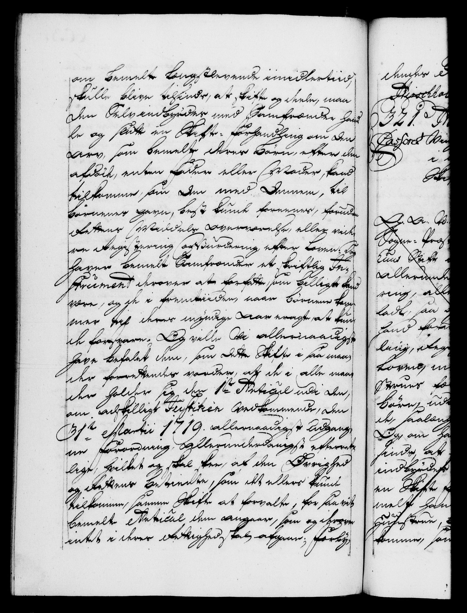 Danske Kanselli 1572-1799, AV/RA-EA-3023/F/Fc/Fca/Fcaa/L0032: Norske registre, 1741-1742, p. 603b
