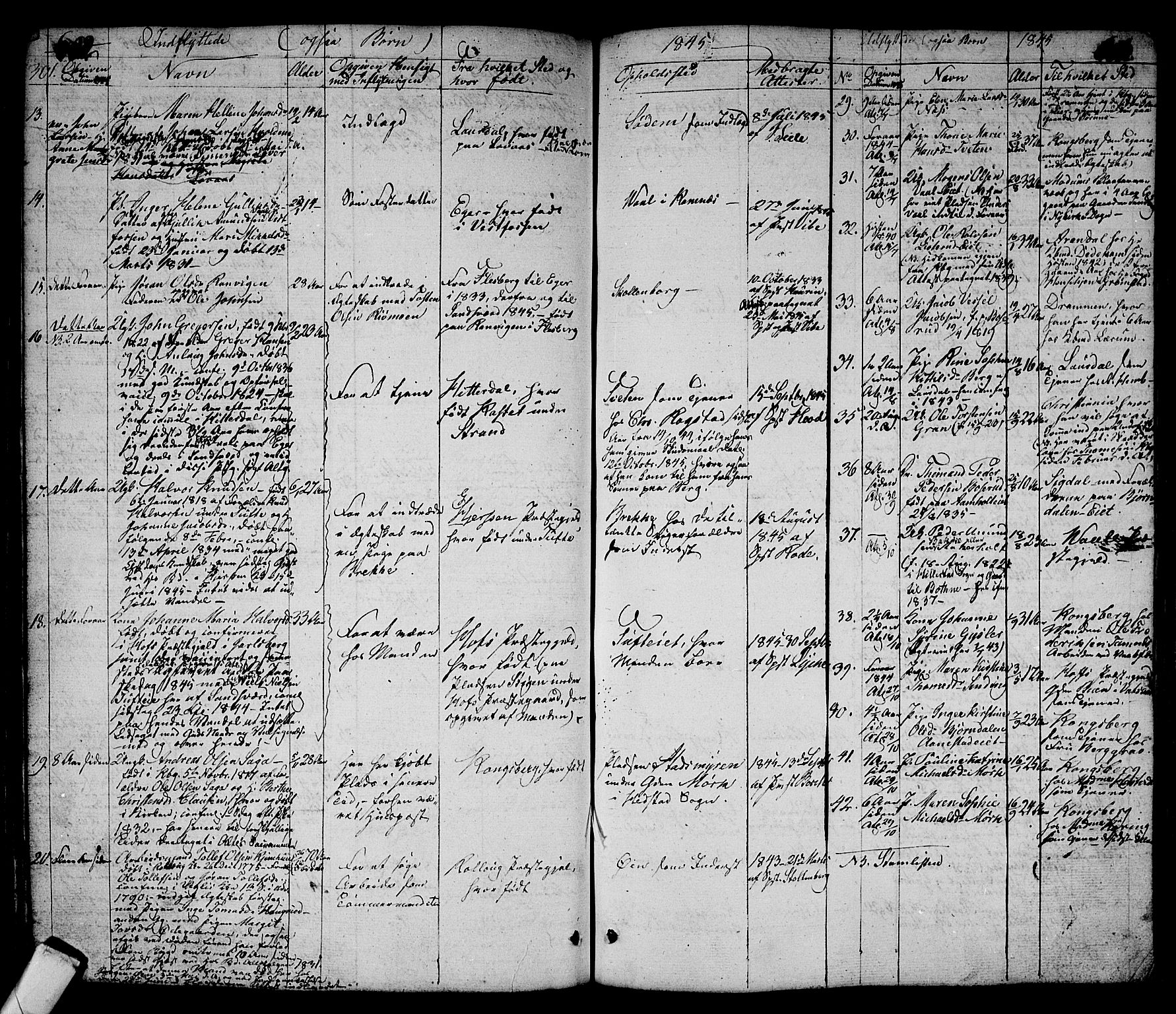 Sandsvær kirkebøker, AV/SAKO-A-244/G/Ga/L0004: Parish register (copy) no. I 4, 1840-1856, p. 301