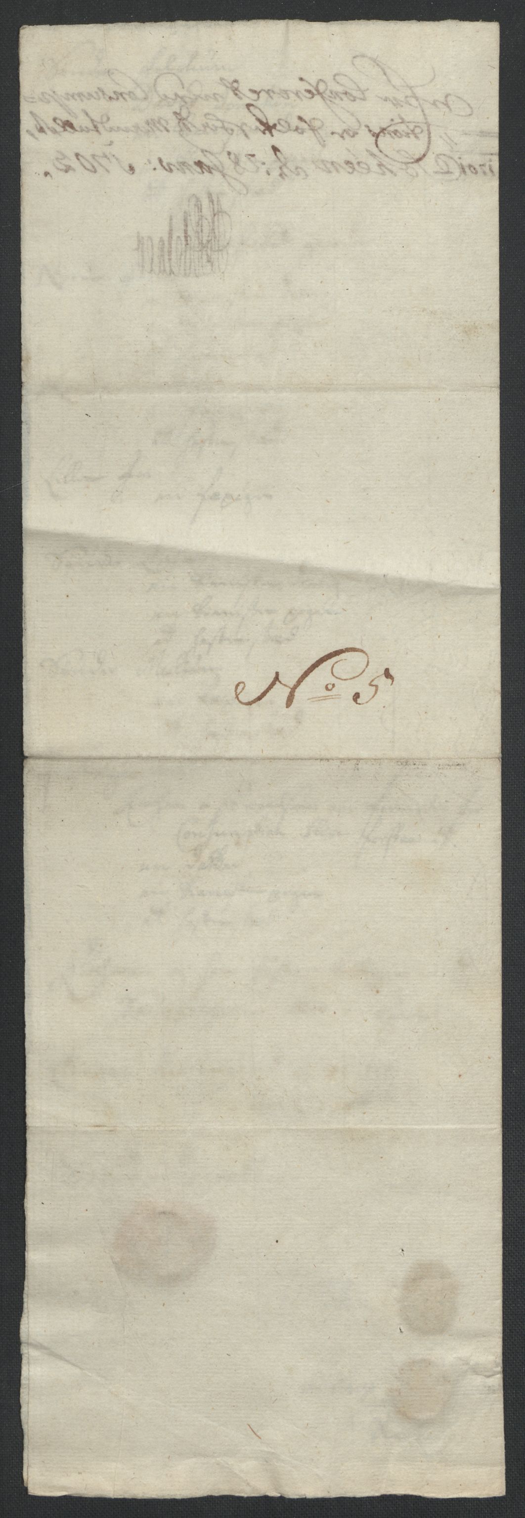 Rentekammeret inntil 1814, Reviderte regnskaper, Fogderegnskap, AV/RA-EA-4092/R36/L2105: Fogderegnskap Øvre og Nedre Telemark og Bamble, 1701, p. 206