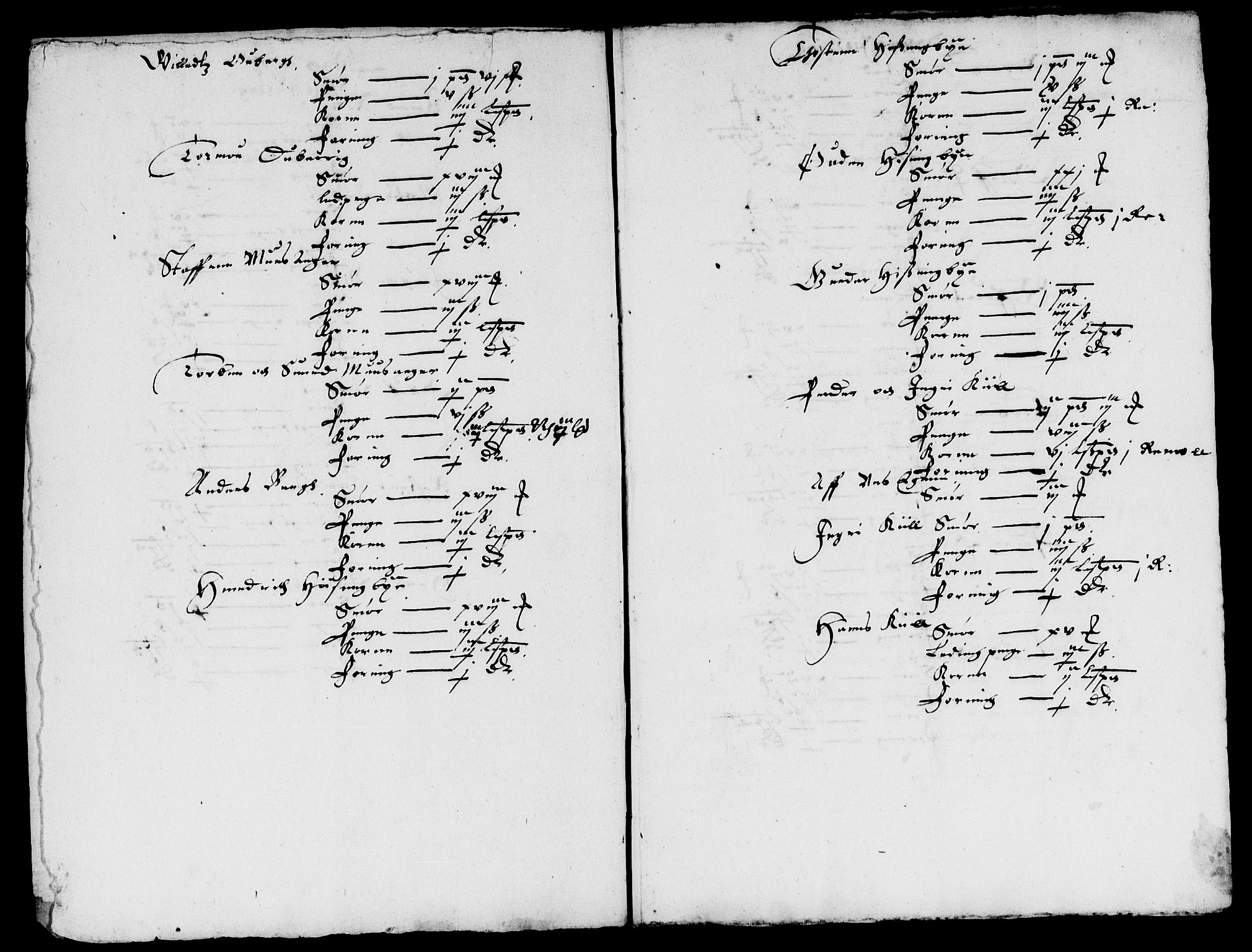 Rentekammeret inntil 1814, Reviderte regnskaper, Lensregnskaper, AV/RA-EA-5023/R/Rb/Rbe/L0002: Onsøy len, 1615-1650