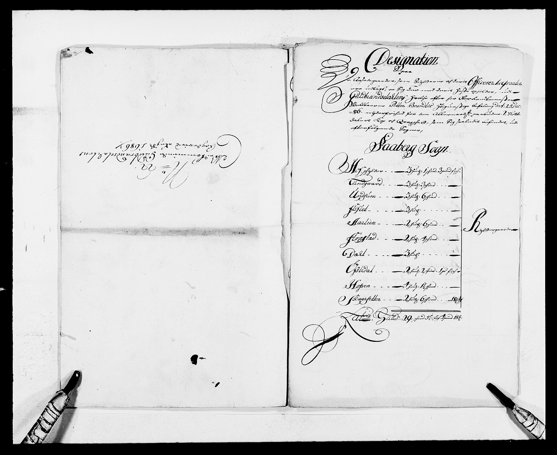 Rentekammeret inntil 1814, Reviderte regnskaper, Fogderegnskap, RA/EA-4092/R17/L1161: Fogderegnskap Gudbrandsdal, 1682-1689, p. 298