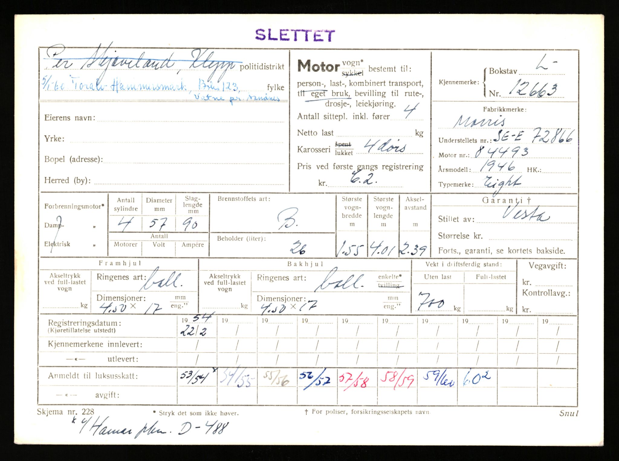 Stavanger trafikkstasjon, AV/SAST-A-101942/0/F/L0023: L-12500 - L-12999, 1930-1971, p. 601