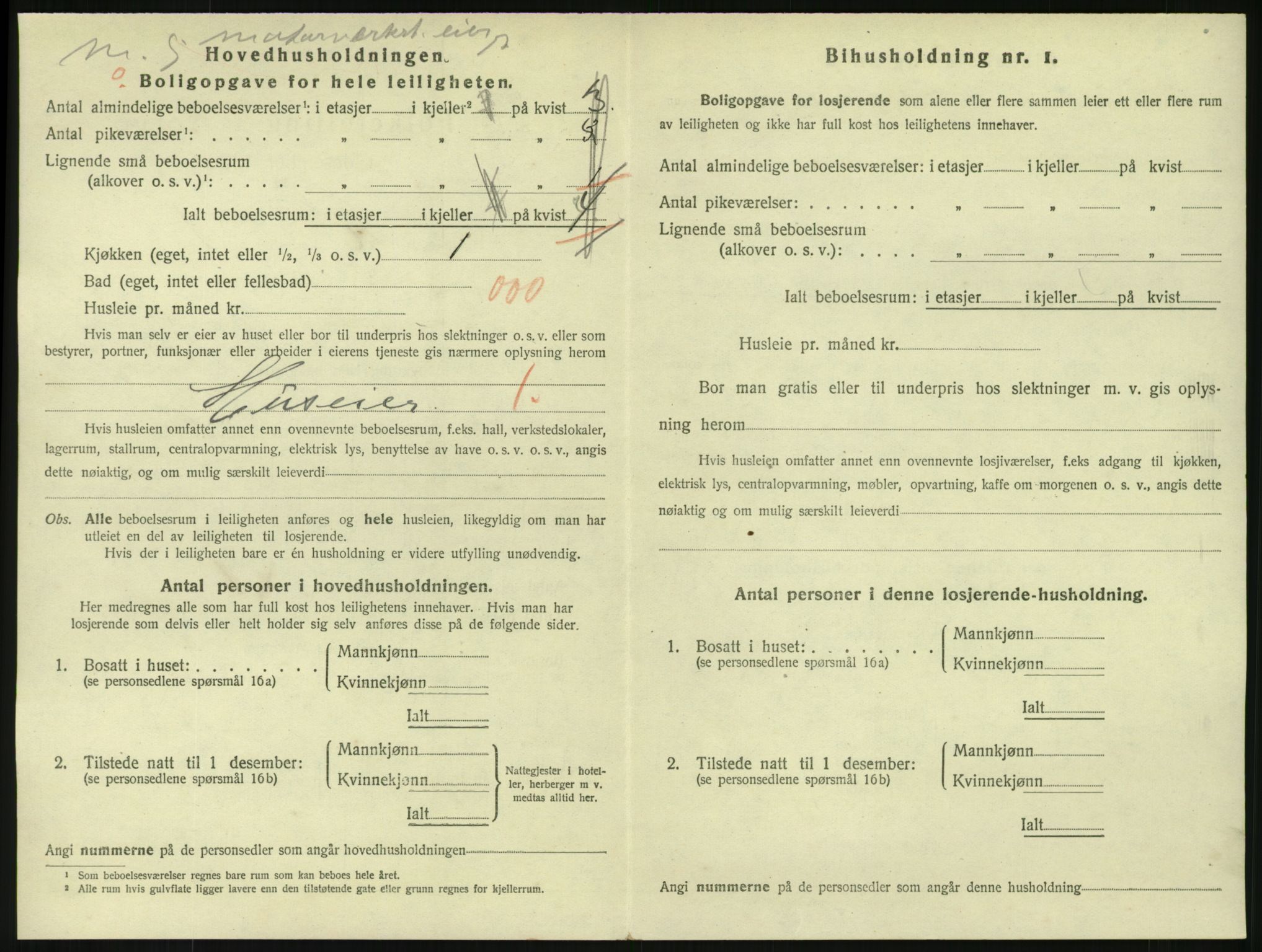 SAKO, 1920 census for Larvik, 1920, p. 8465