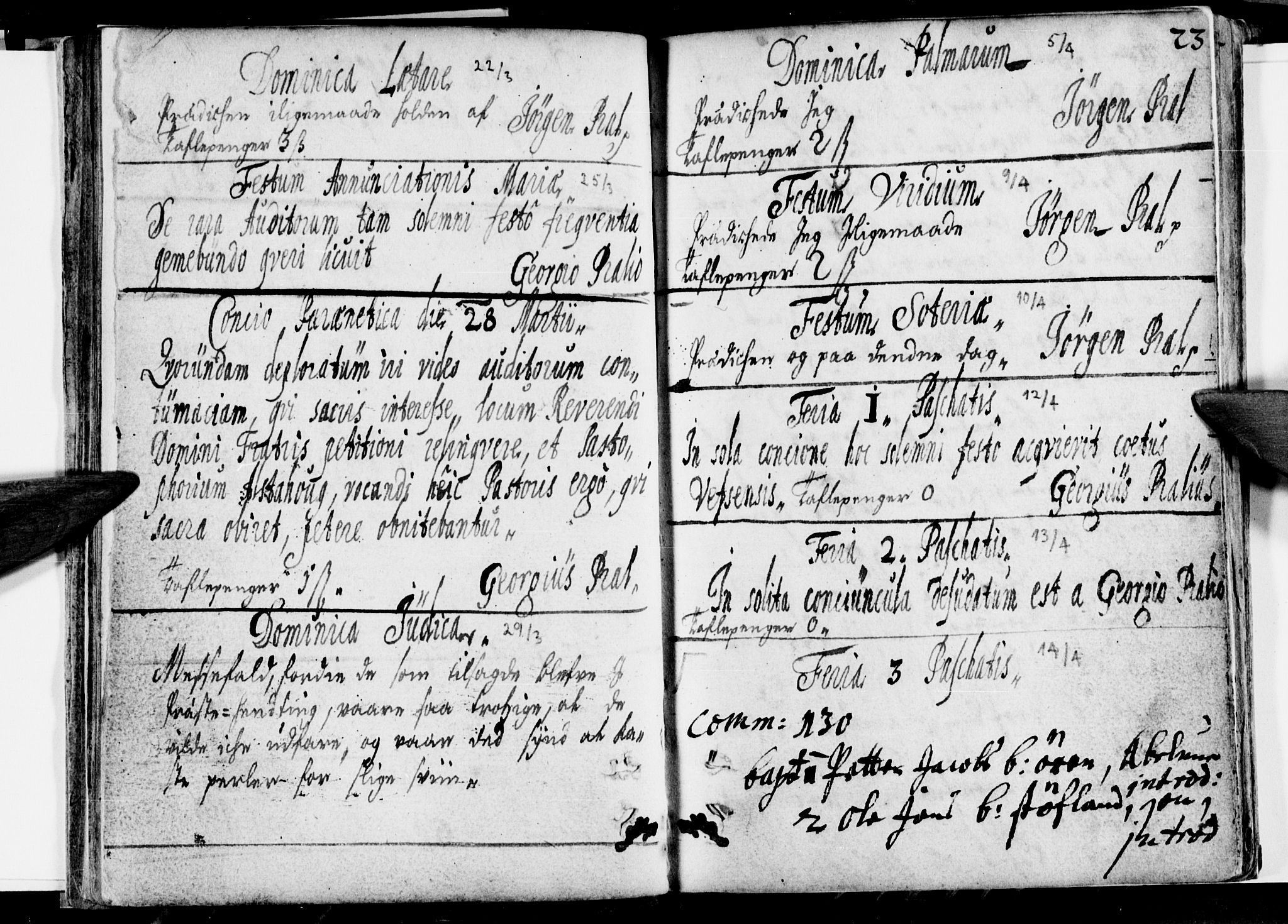 Ministerialprotokoller, klokkerbøker og fødselsregistre - Nordland, SAT/A-1459/820/L0280: Parish register (official) no. 820A01, 1690-1693, p. 23