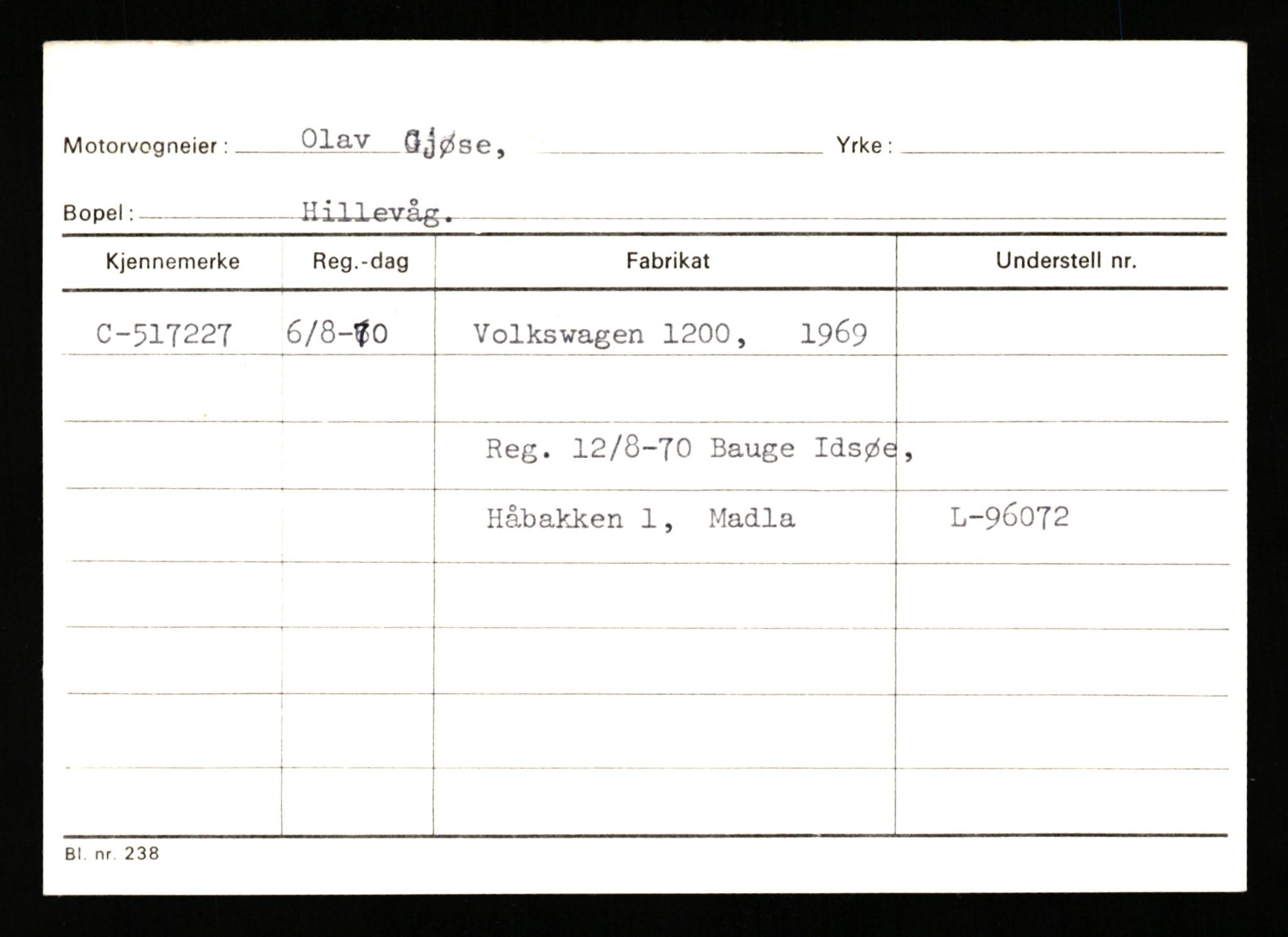 Stavanger trafikkstasjon, SAST/A-101942/0/G/L0012: Registreringsnummer: 363571 - 800000, 1930-1971, p. 887