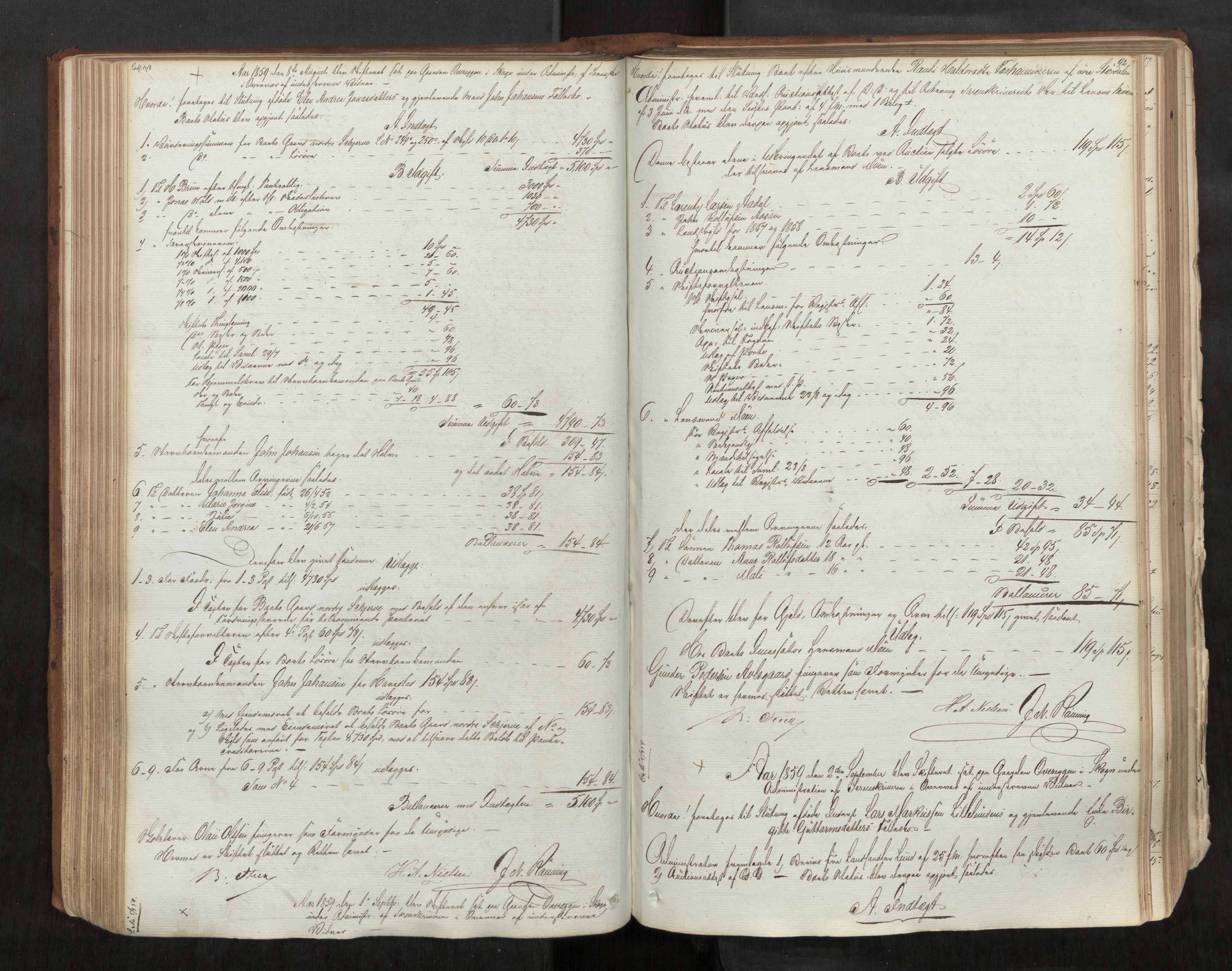 Stjør- og Verdal sorenskriveri, AV/SAT-A-4167/1/3/3A/L0041: Skifteslutningsprotokoll, 1857-1863, p. 92