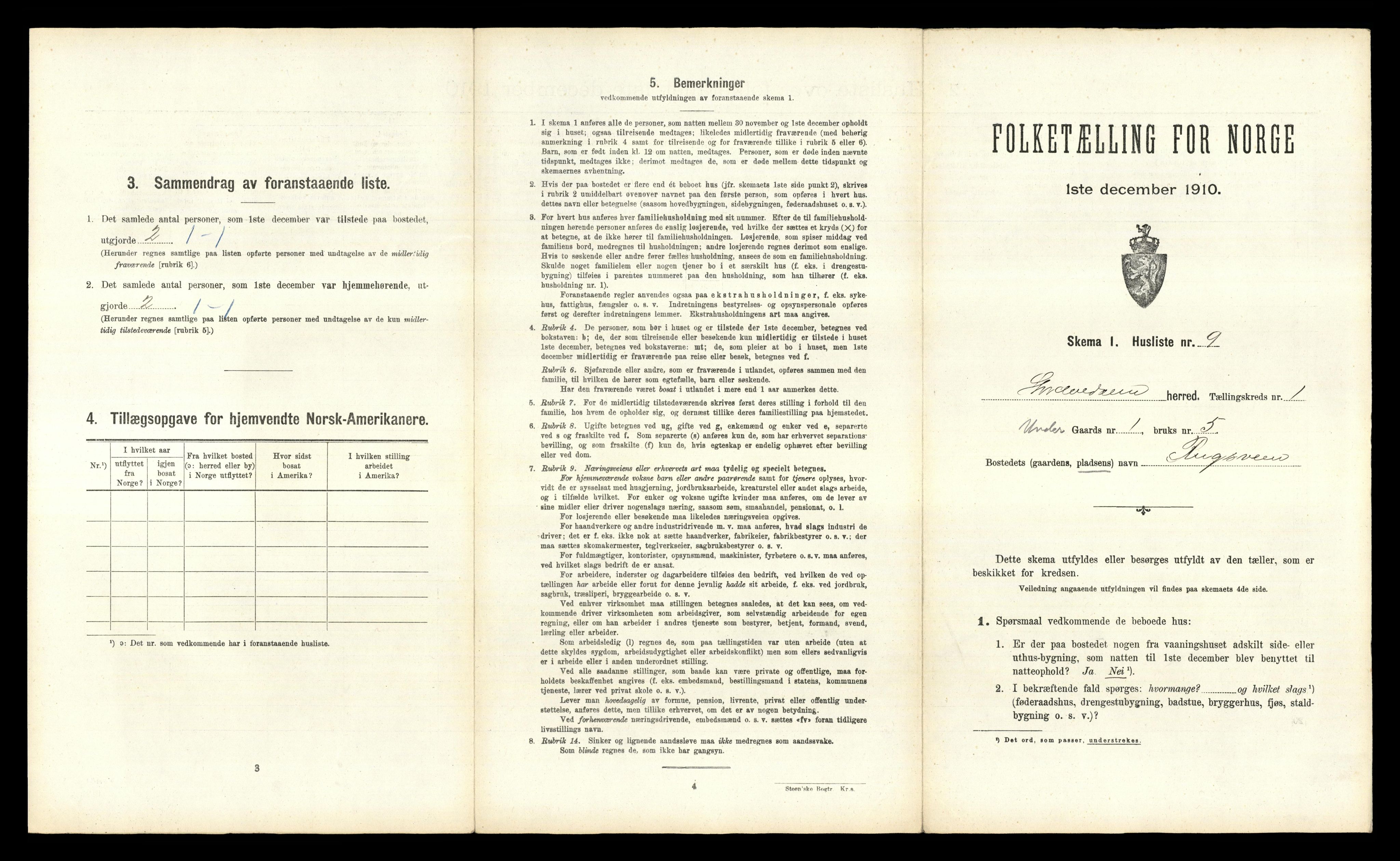 RA, 1910 census for Stor-Elvdal, 1910, p. 63