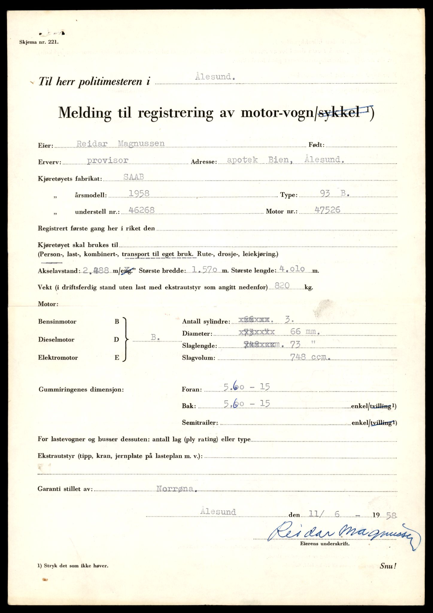 Møre og Romsdal vegkontor - Ålesund trafikkstasjon, AV/SAT-A-4099/F/Fe/L0045: Registreringskort for kjøretøy T 14320 - T 14444, 1927-1998, p. 27